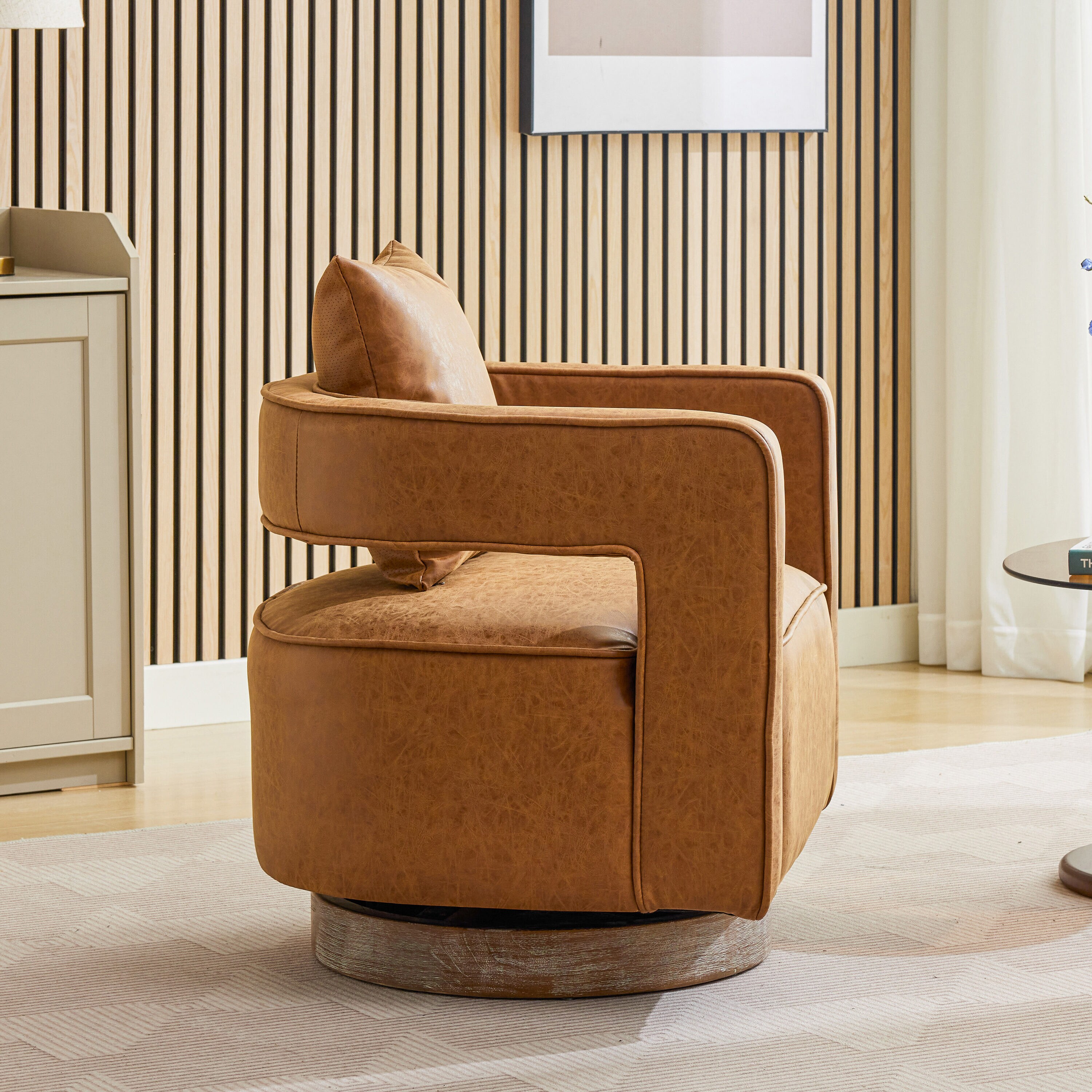 Hrinhom HC-W1109-BROWN chairs - View #2
