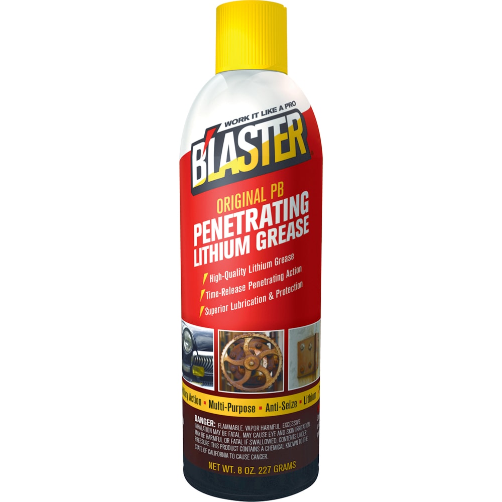 Blaster GR-8A-PB Original PB Lithium Grease 8 oz 1 pk