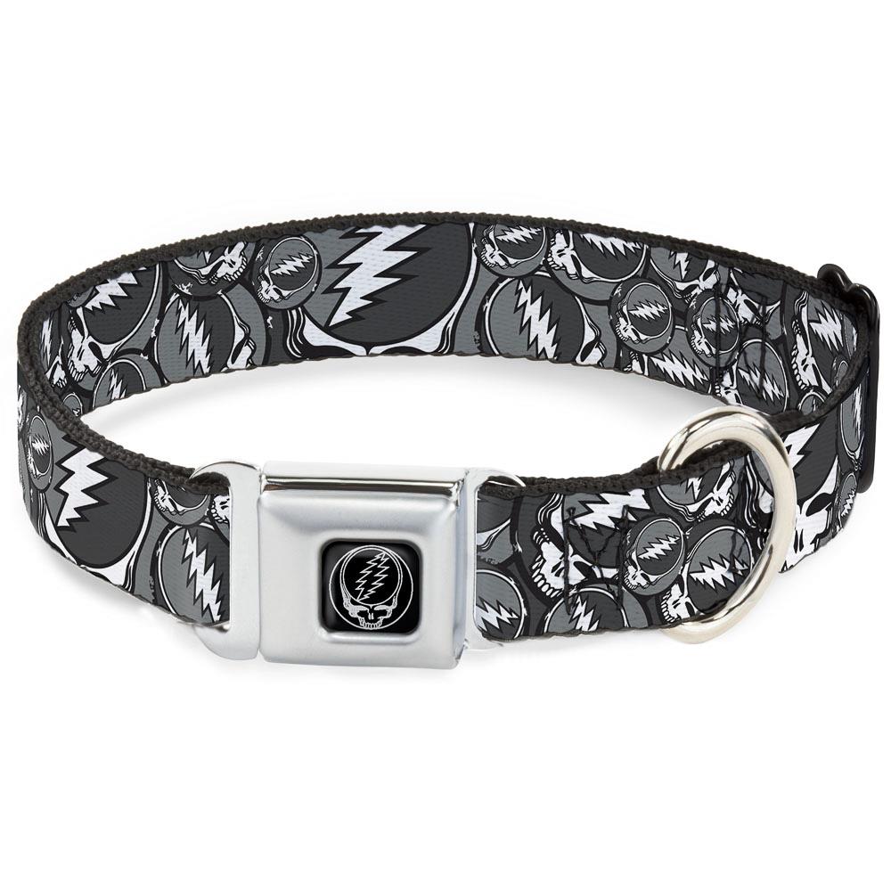 Buckle-Down Grateful Dead Dancing Bears Pet Collar - Small