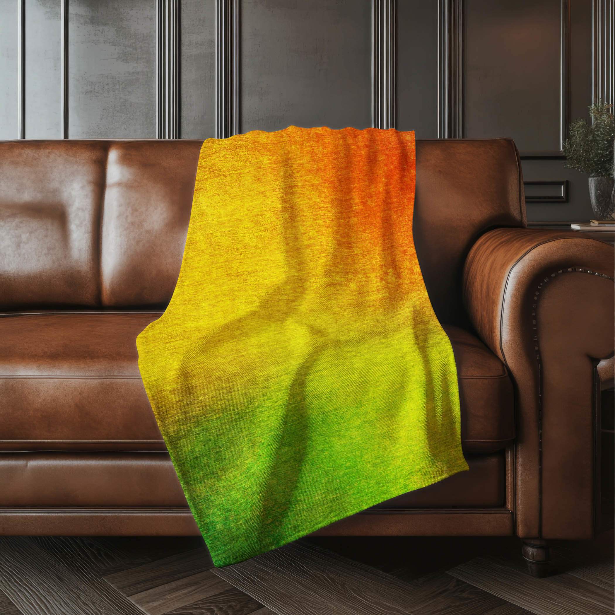 Addison Rugs Premium Machine Washable Addison ASB583 Terracotta 50 x 70 inches Sherpa Throw Blanket