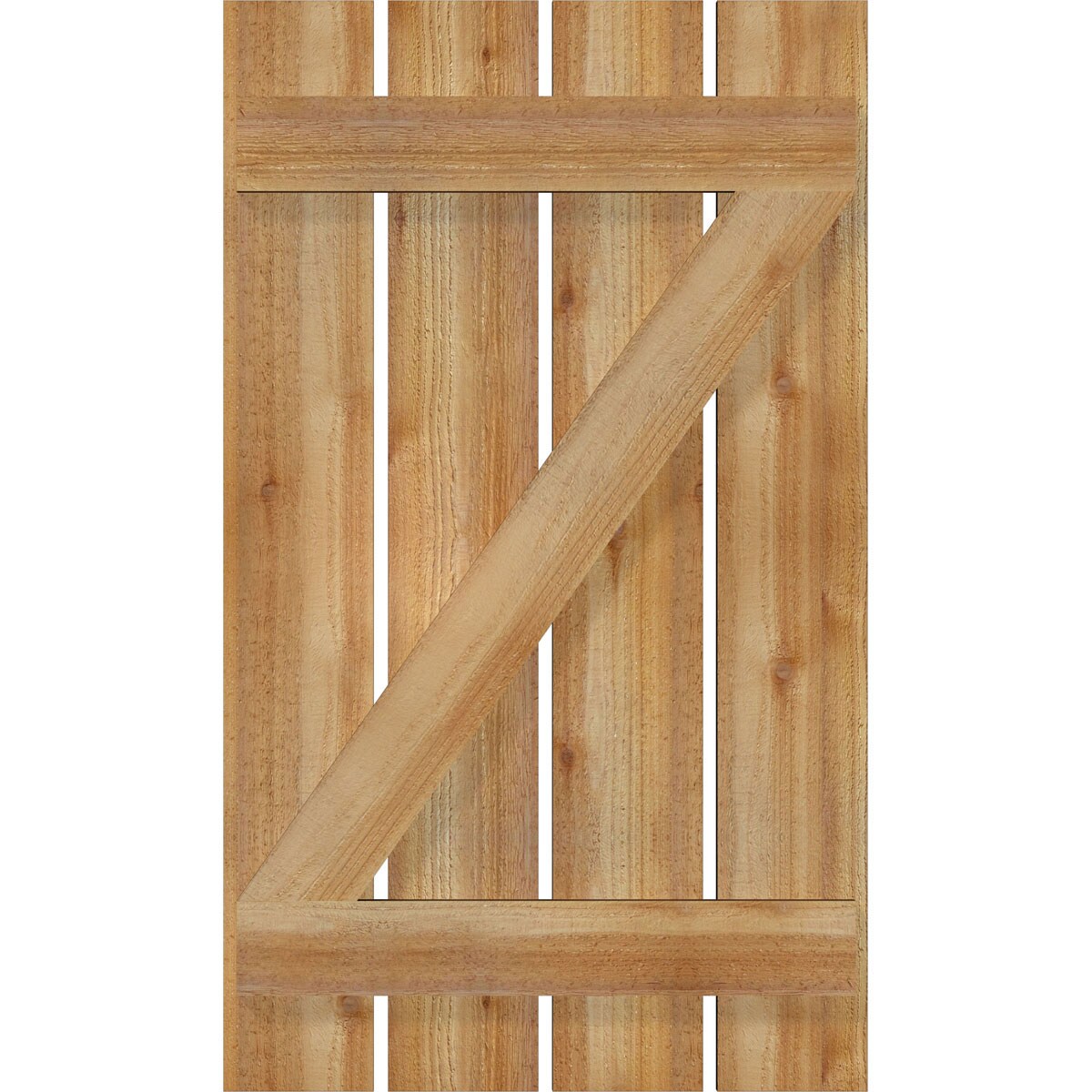 Ekena Millwork RBS06Z23X039RWR Exterior-Shutters - View #5