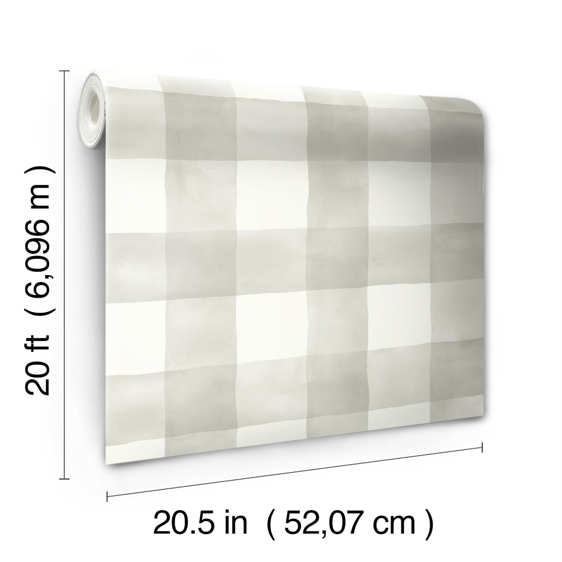 York Wallcoverings PSW1171RL 34.2-Sq. Feet Grey Non-woven Novelty Self-adhesive Peel and Stick Wallpaper