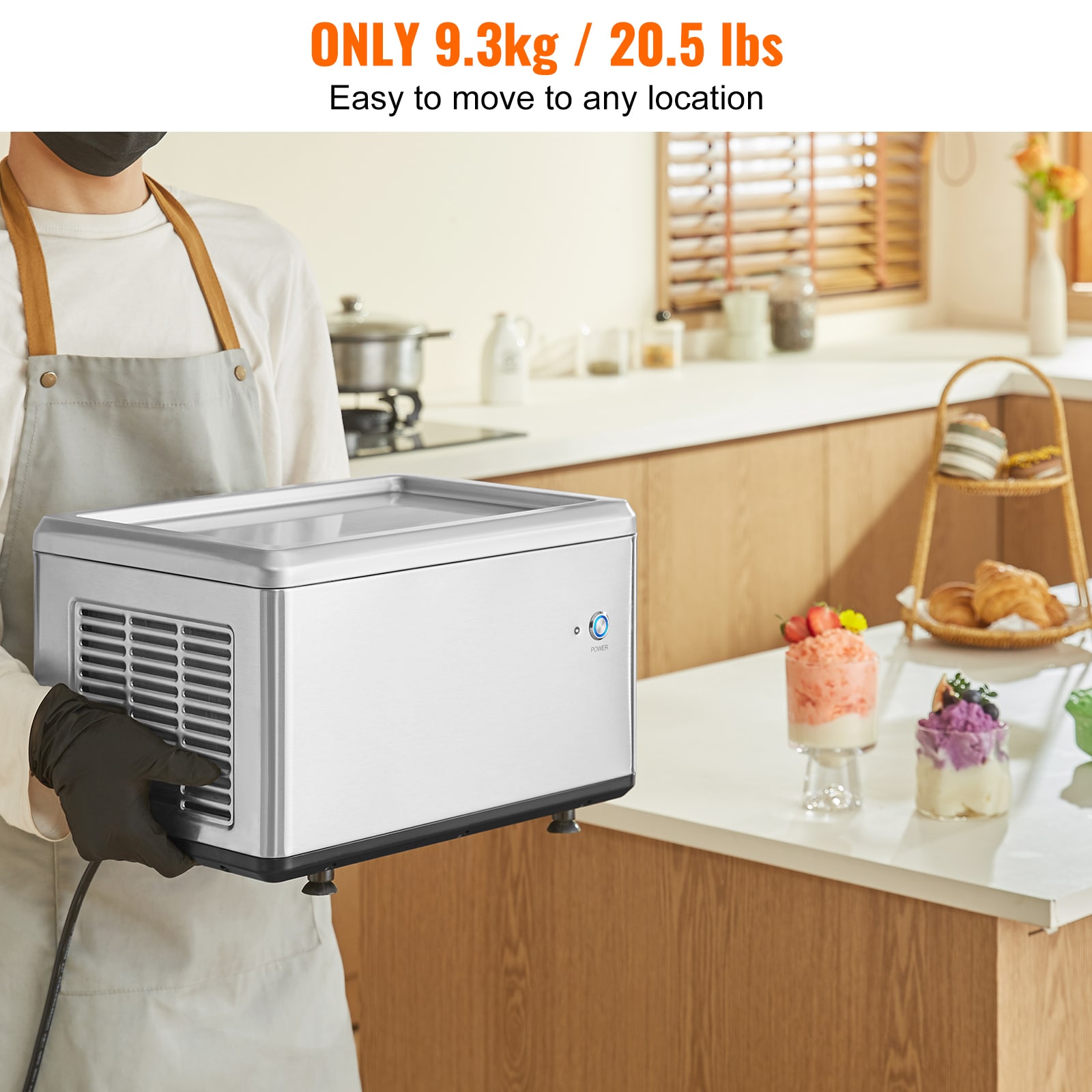 VEVOR SCJYYSJSCBJ103257V1 Frozen-Confection-Appliances - View #5
