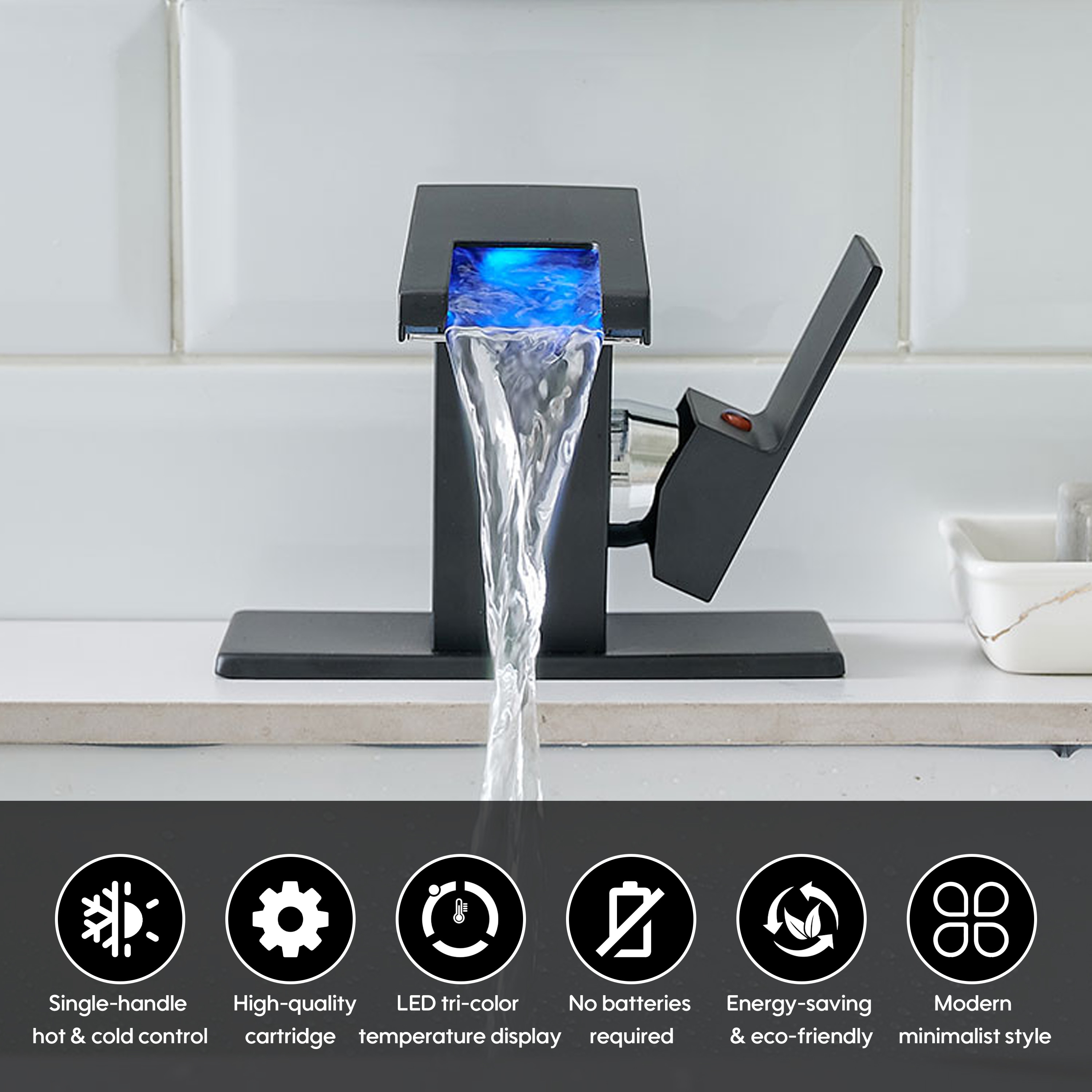 WELLFOR QJ-K-113111B Lavatory-Faucets - View #5