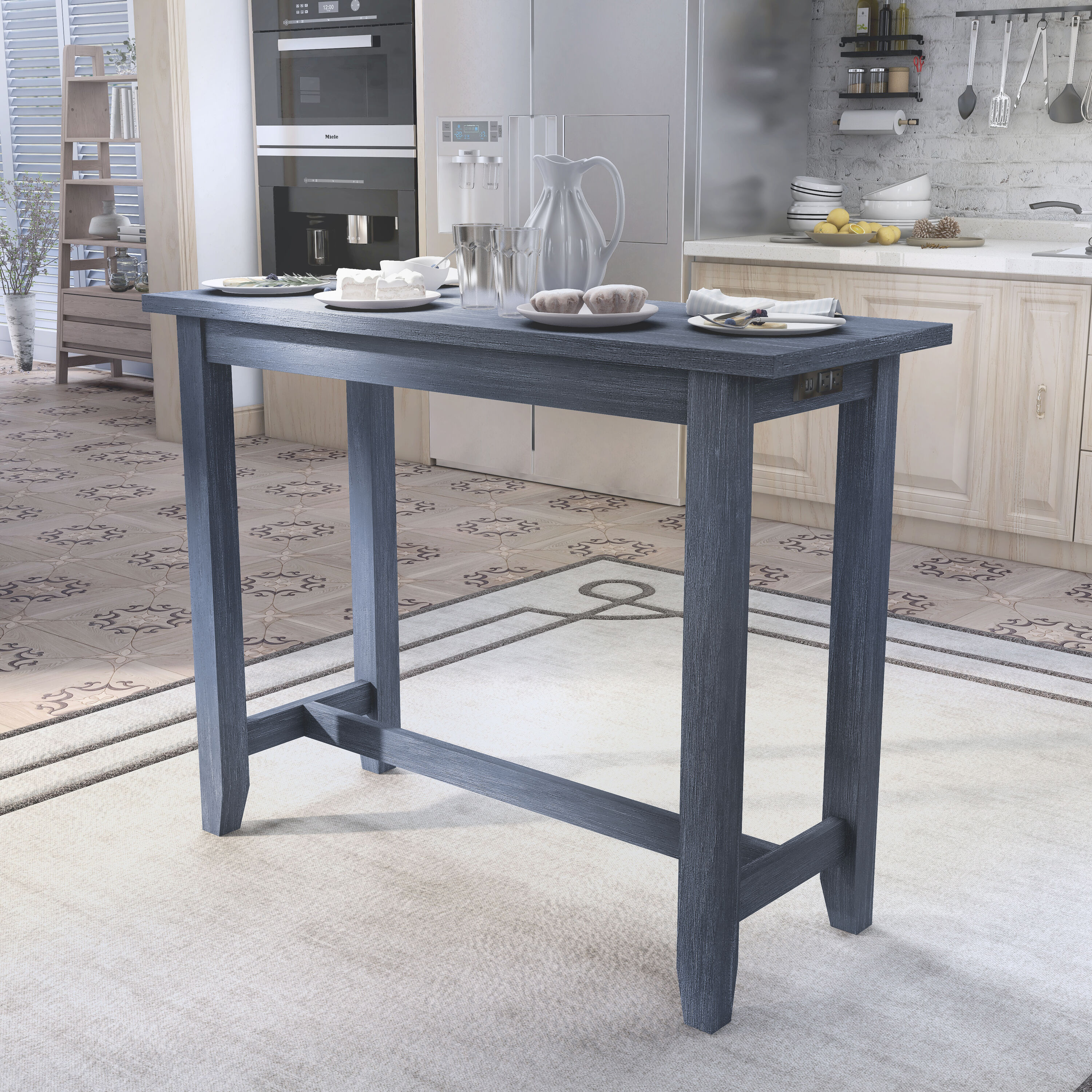 Furniture of America IDF-3474BL-PT-4PK Dining-Sets - View #14