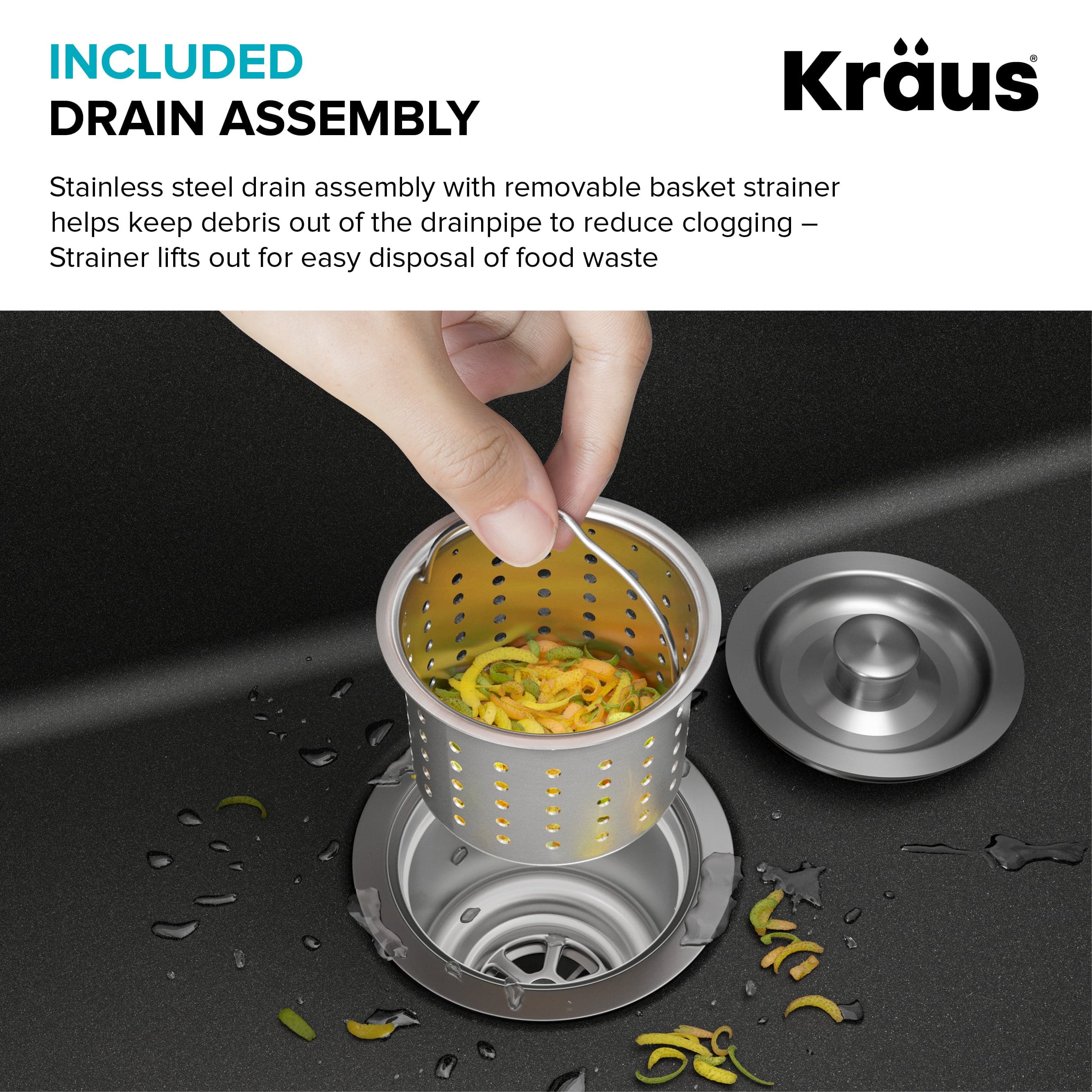 Kraus KGD-410B Kitchen-Sinks - View #12