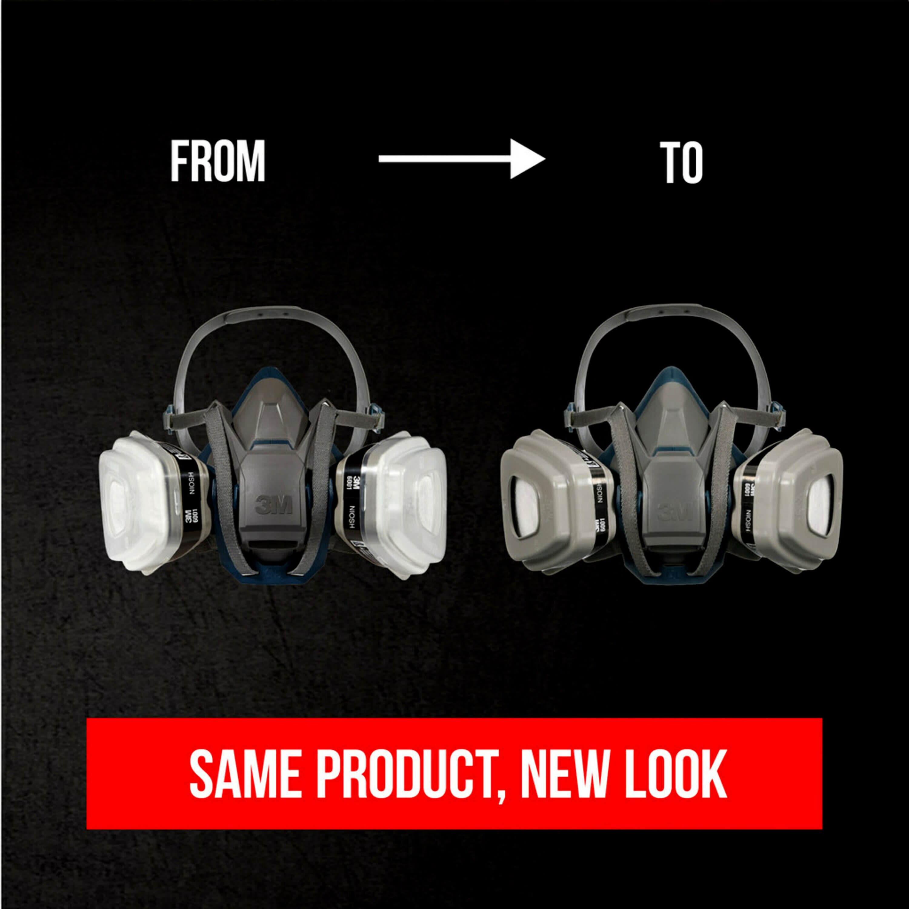 3M 6502QLP1-DC respirators - View #5