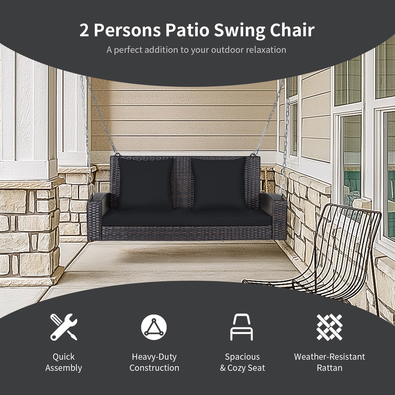 Clihome CWCH-HW68AD879DK Swing-Gliders - View #8