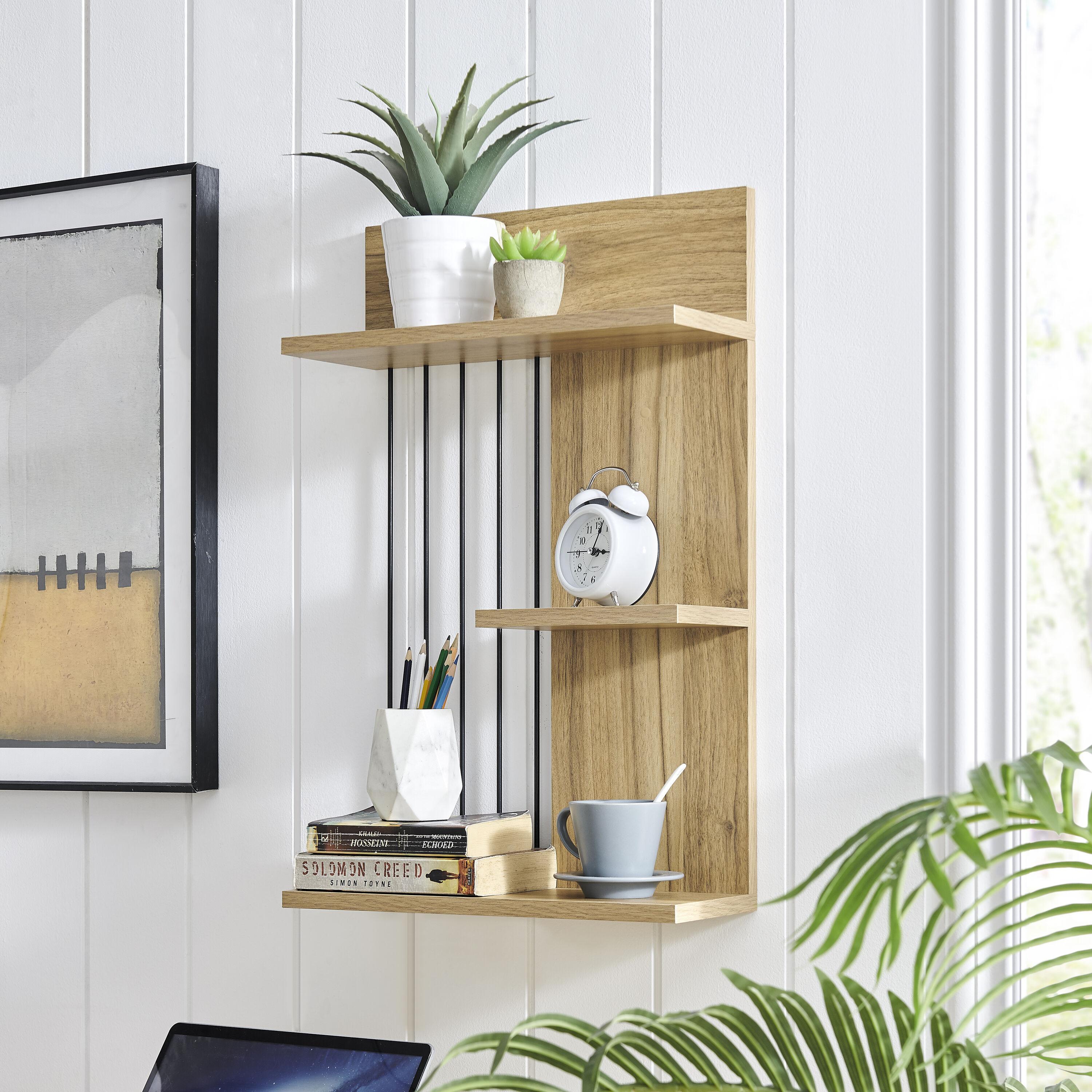 Danya B. XF22224CNT Wall-Mounted-Shelving - View #3