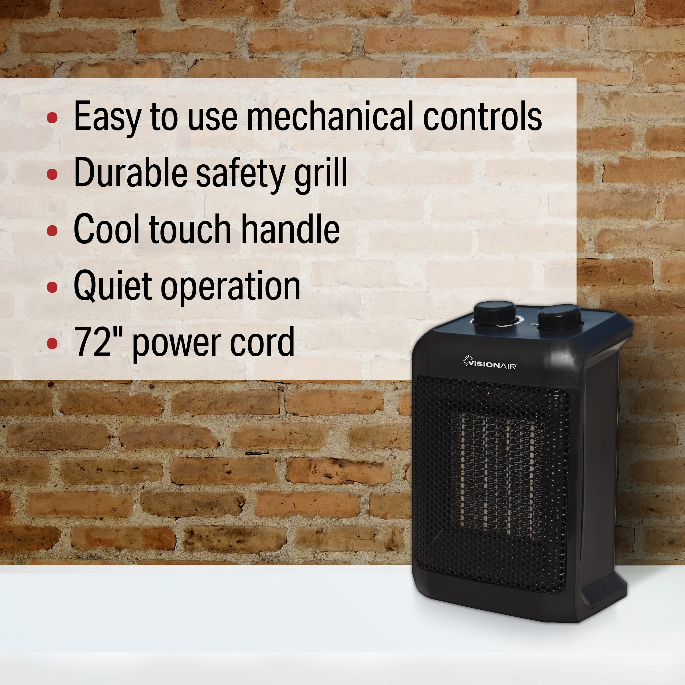 VisionAir 1VAHC9 Portable-Electric-Heat - View #5