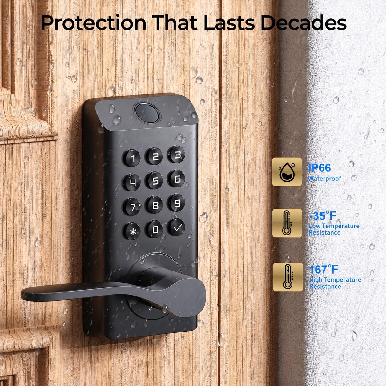 Phewnyzo LPW0804W499 Electronic-Door-Locks - View #6