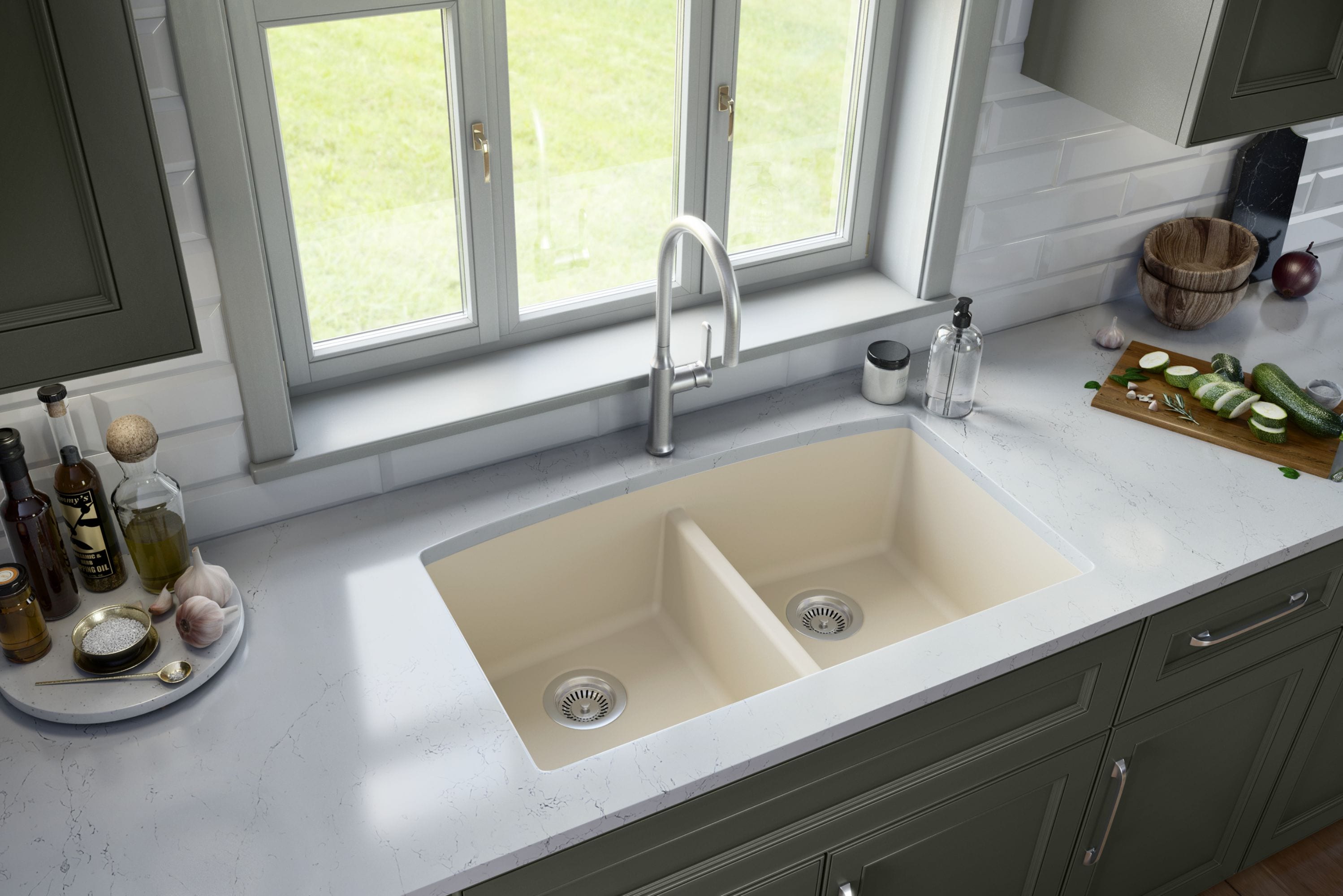 Karran QU-710-BI-PK1 Kitchen-Sinks - View #3