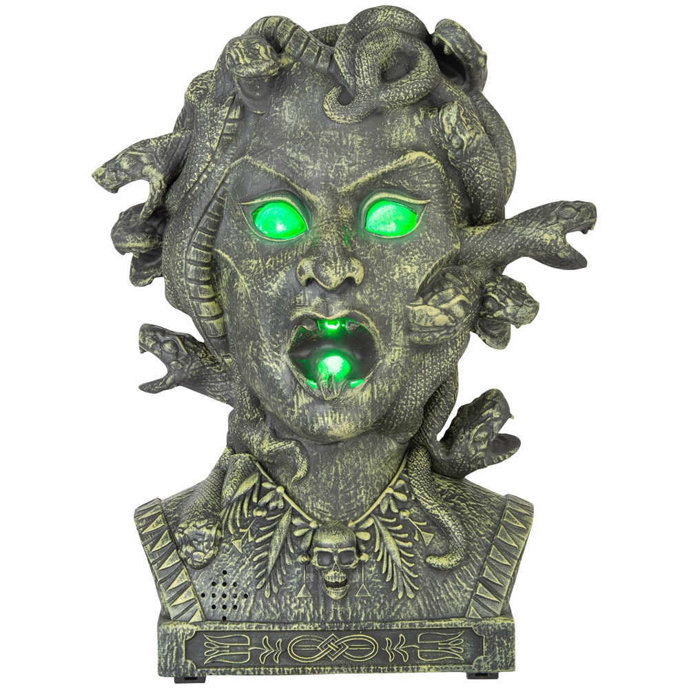 Haunted Living 12.2-in Talking Lighted Animatronic Tabletop ...