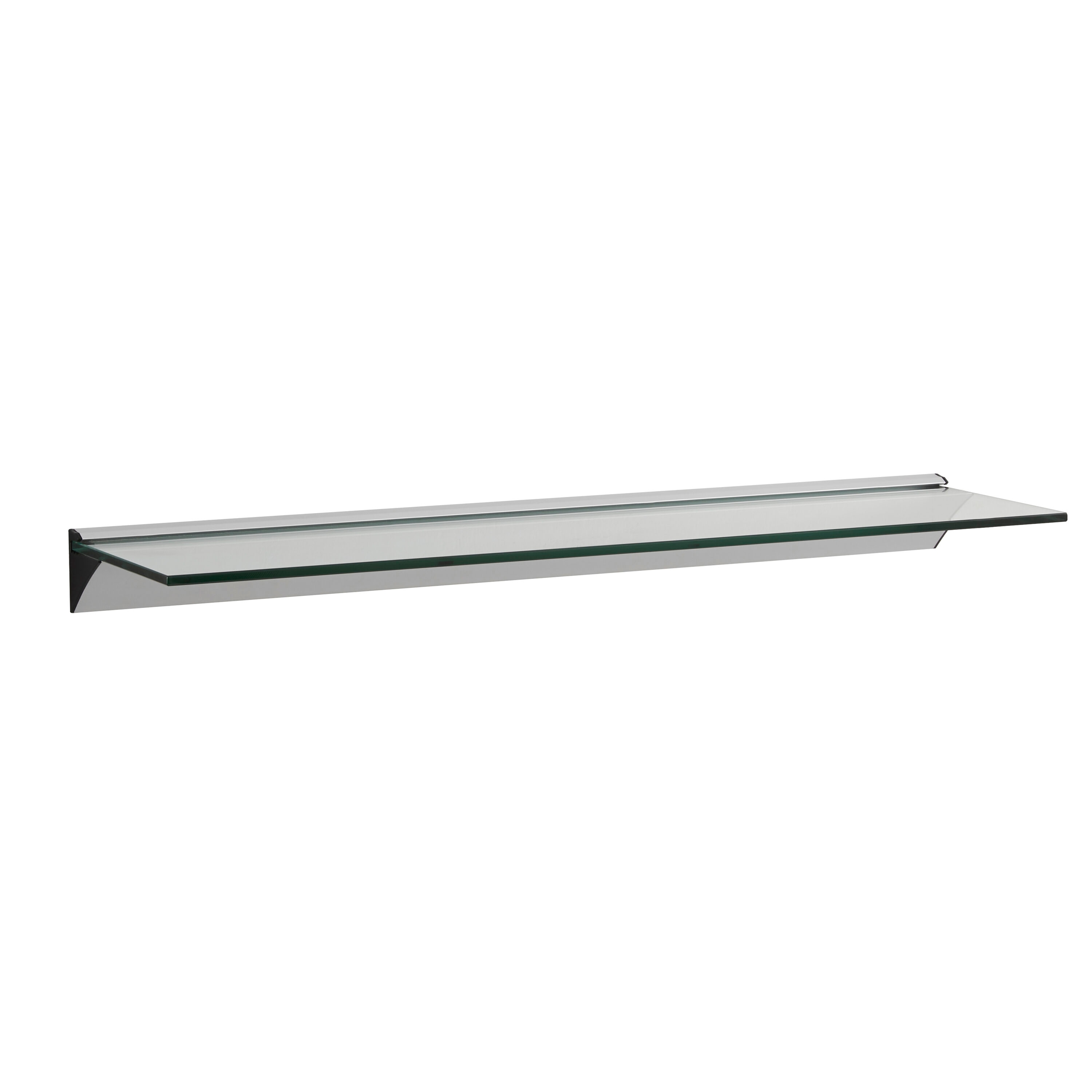 Danya B. 24-in L X 6-in D X 2-in H Rectangular Floating Shelf WL2160GL ...