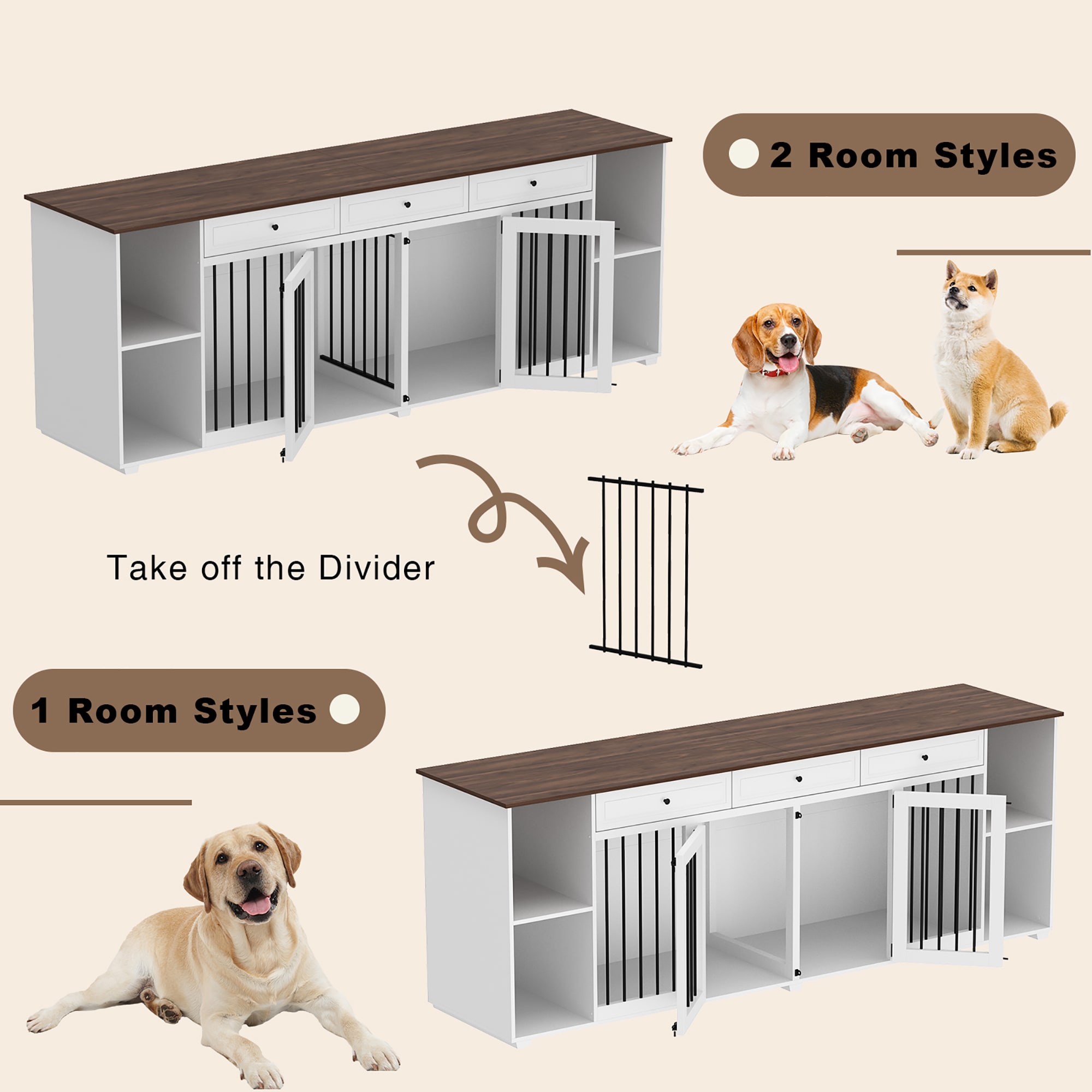 FUFU&GAGA LJY-RA0026-01+02 Dog-Houses - View #9