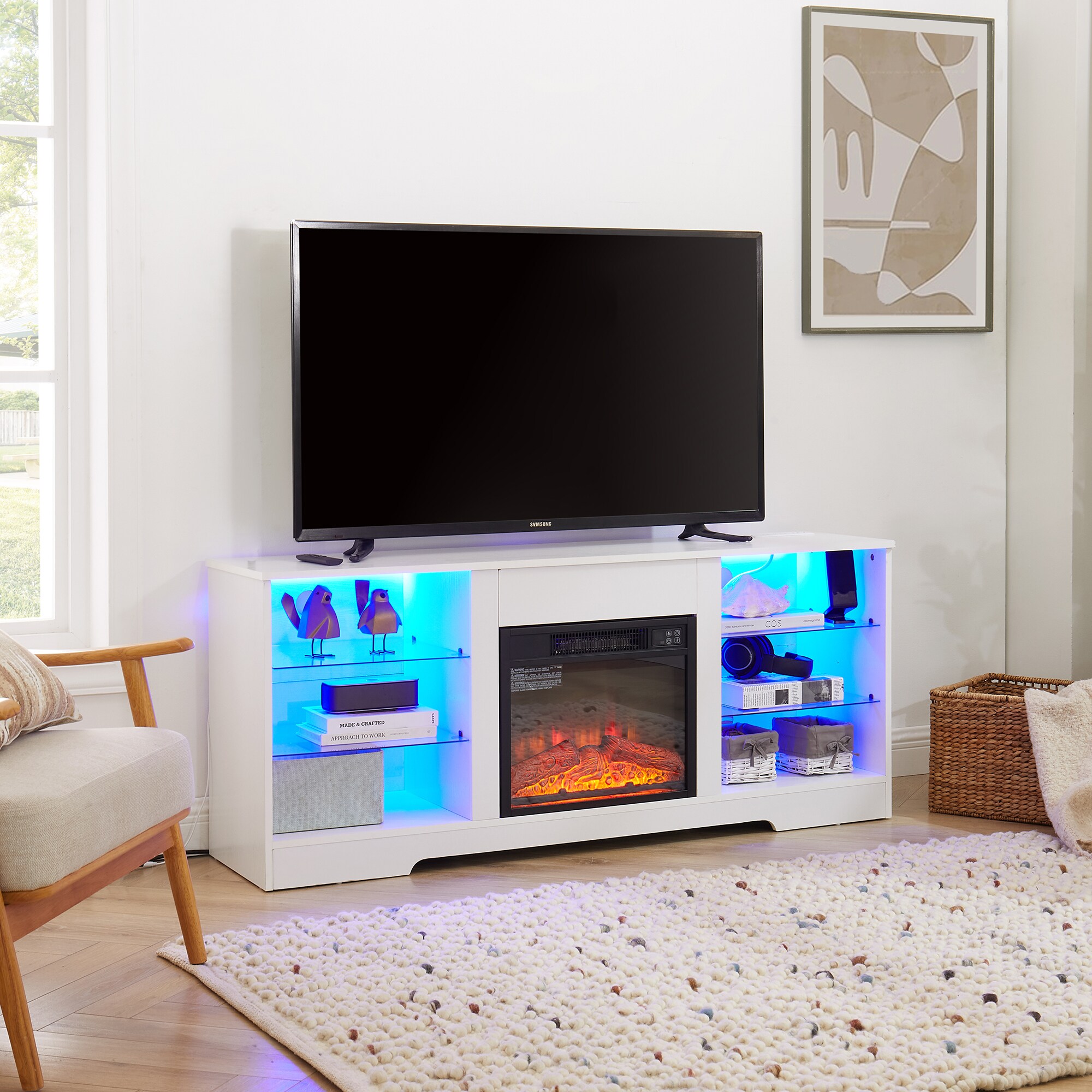 SINOFURN SYC500001WT Electric-Fireplaces - View #4