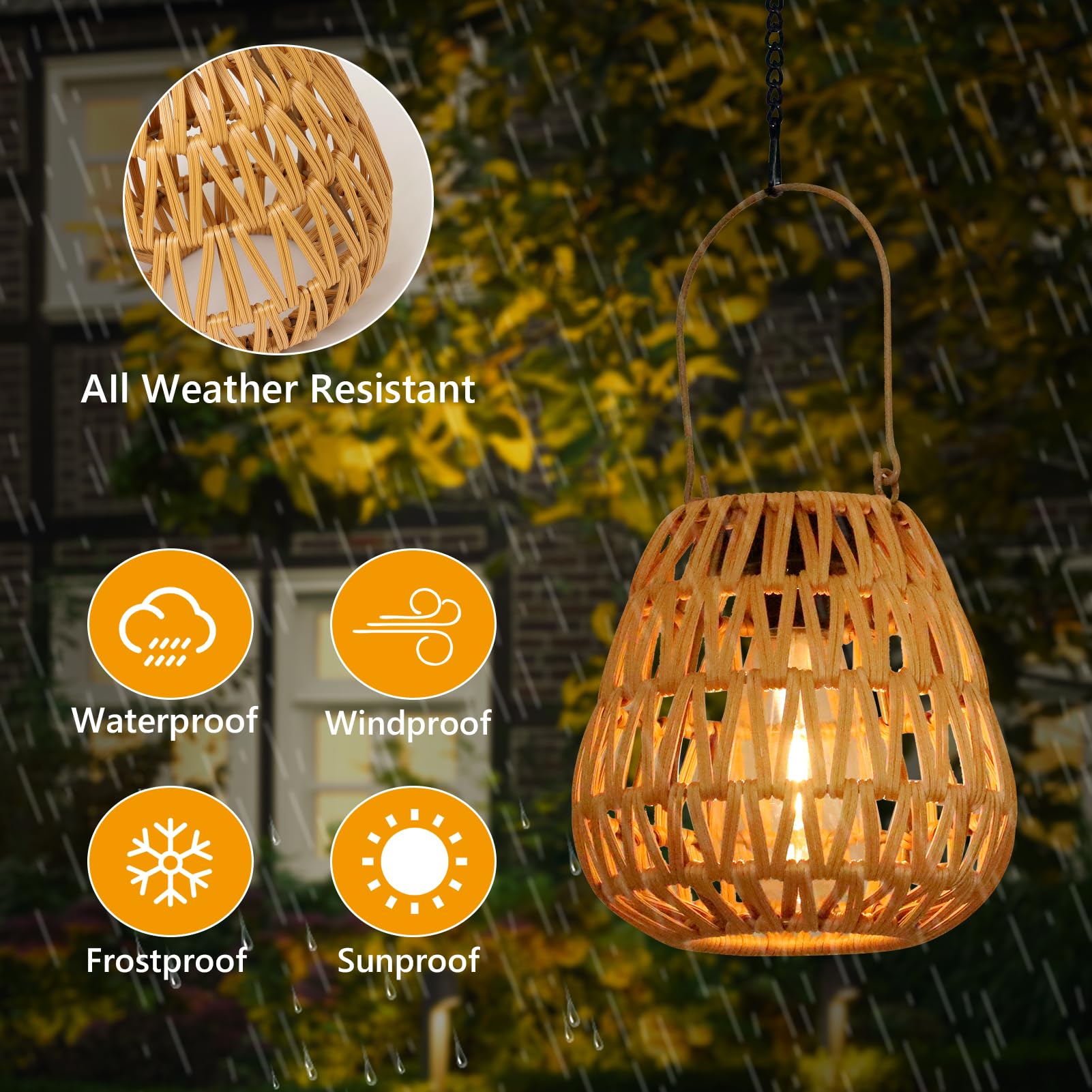 Justincity LJT0706J075 Outdoor-Decorative-Lanterns - View #3