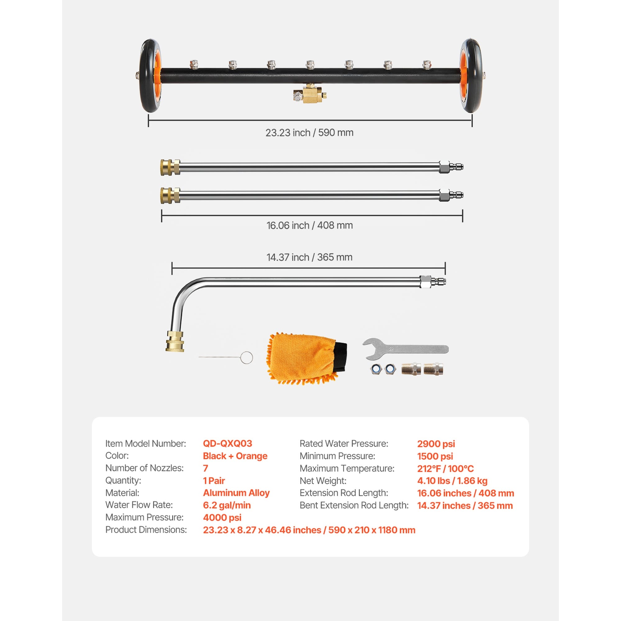 Angel Sar L2MJA408PW13 Gas-Pressurewashers - View #2