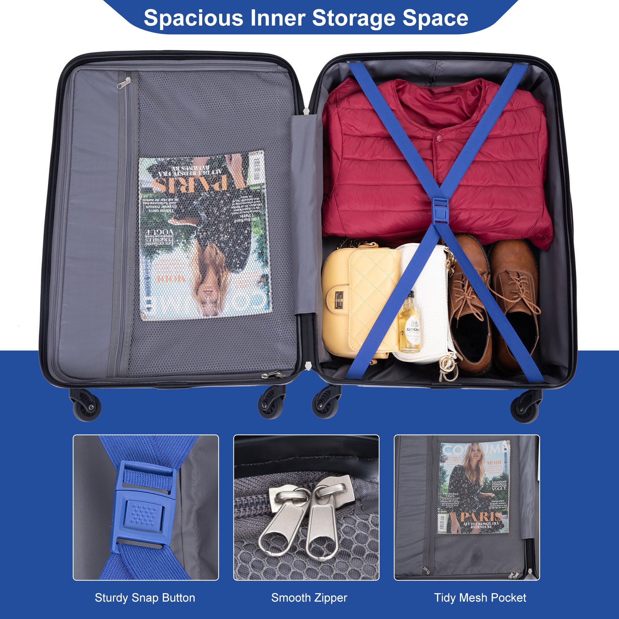 SINOFURN SYD9400023NY Luggage-And-Luggage-Sets - View #11