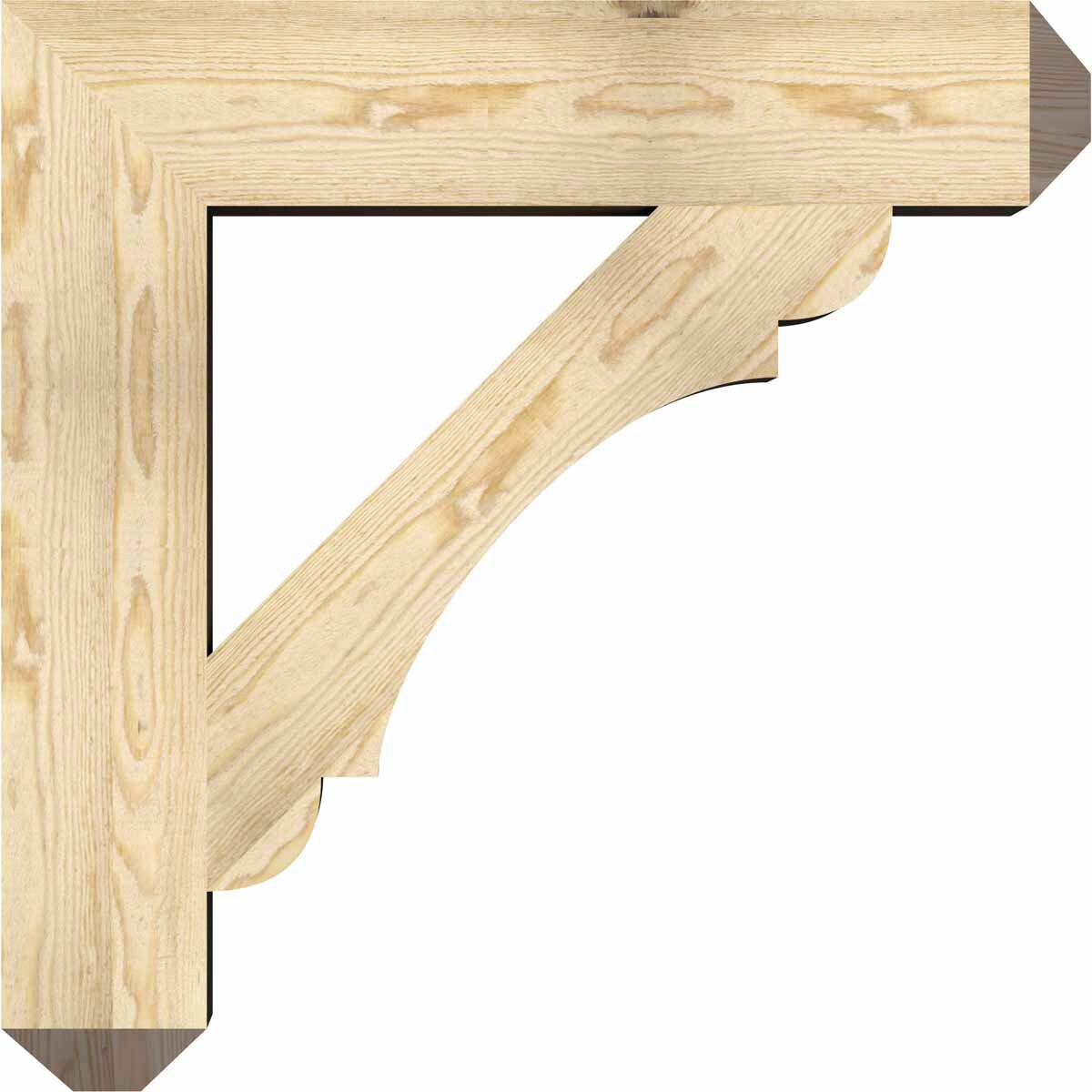 Ekena Millwork BKT06X32X32OLY04RDF Exterior-Brackets-Braces - View #3