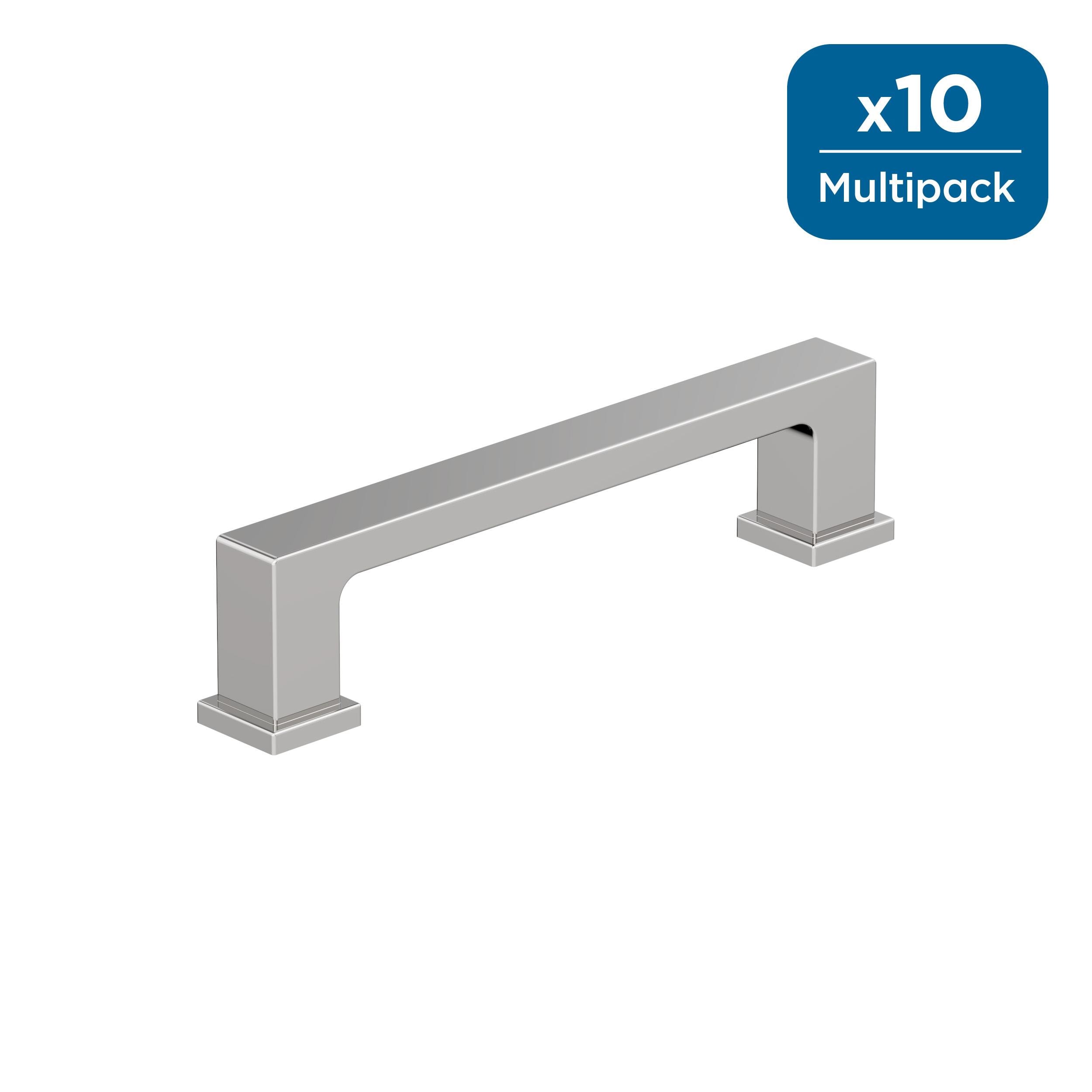 Polished Chrome 3-3/4" Cabinet Pulls with Mounting Hardware