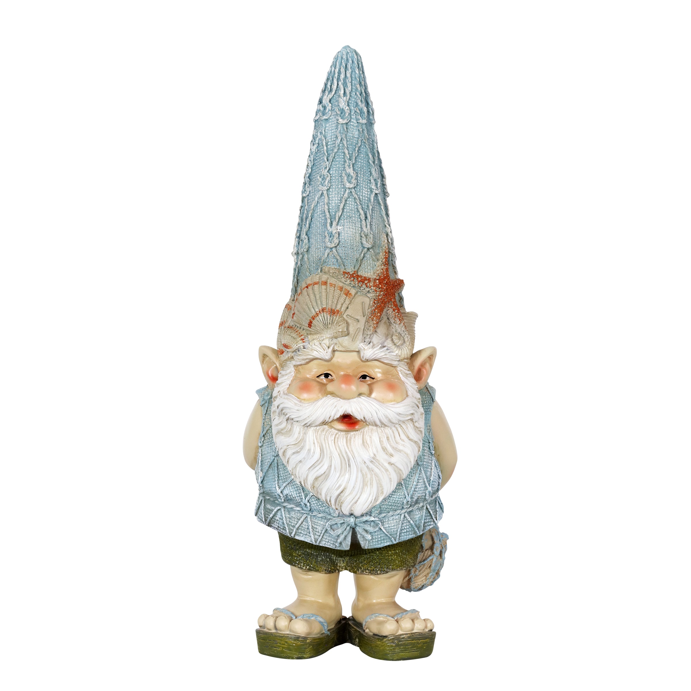 Exhart 16.02-in H x 5.98-in W Multiple Colors/Finishes Gnome Garden ...