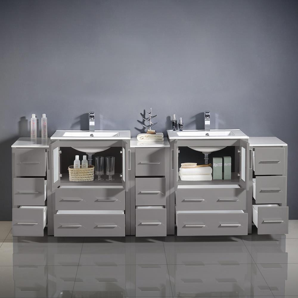 Fresca FCB62-72GR-I Bath-Vanity-Combo - View #4