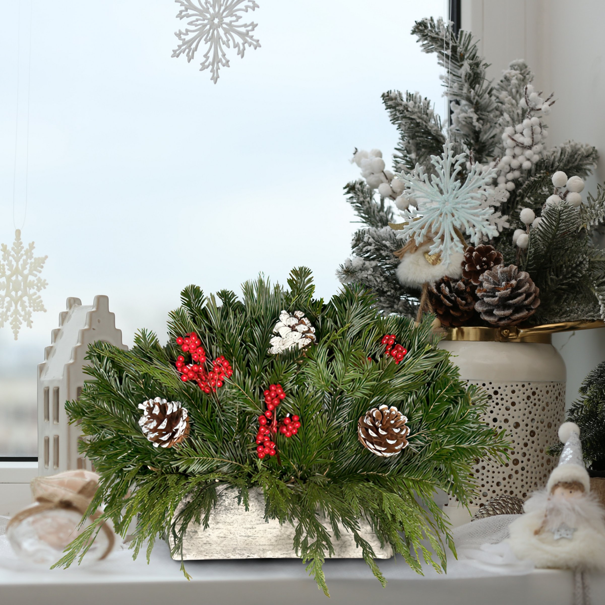 National Plant Network LW1864 Fresh-Cut-Christmas-Decorations - View #3