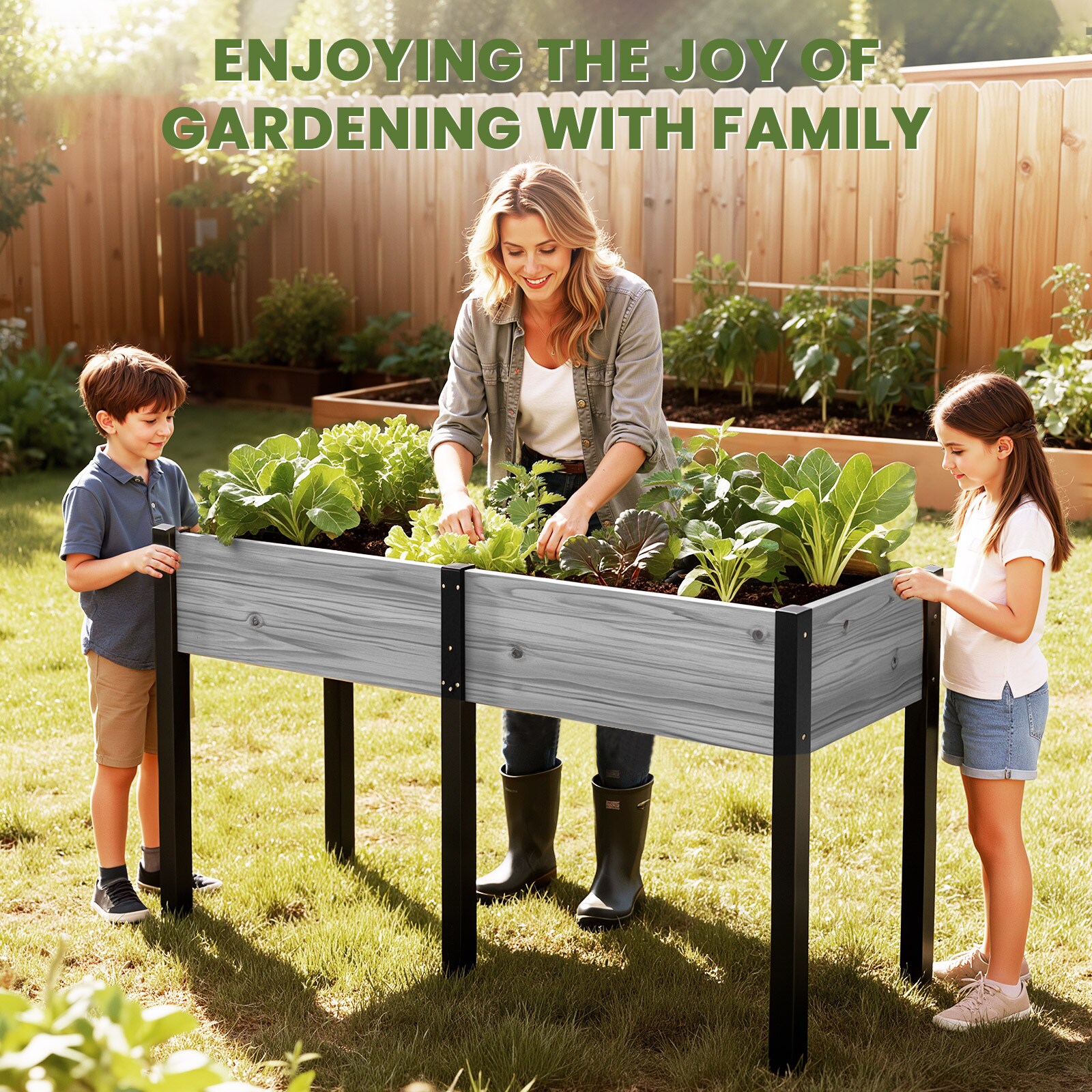 DOCRED SLGYTMGJ-A1-LS02 Raised-Garden-Beds - View #4