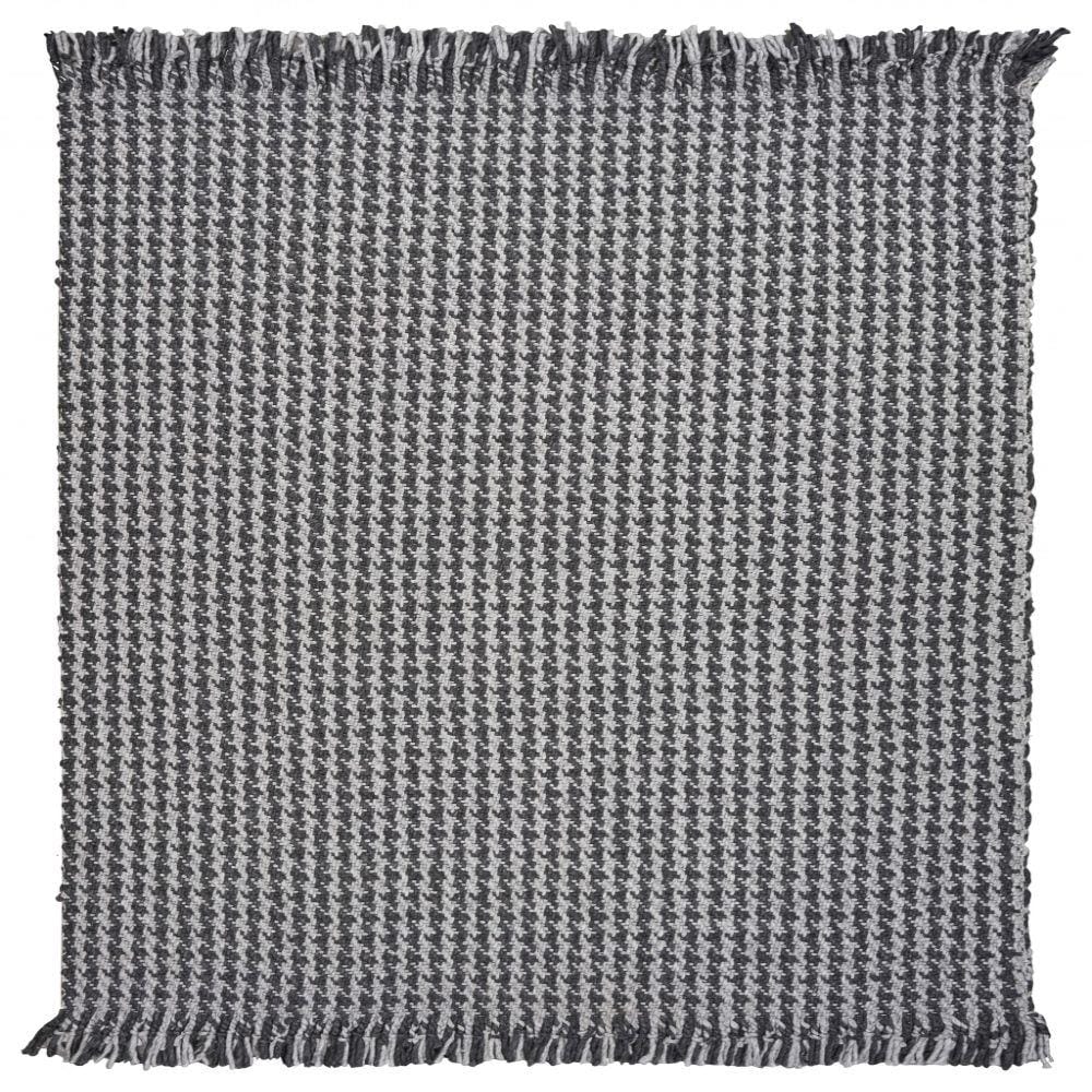 HomeRoots 350264 Bernadette 8 X 11 (ft) Wool Gray Indoor Geometric Area Rug