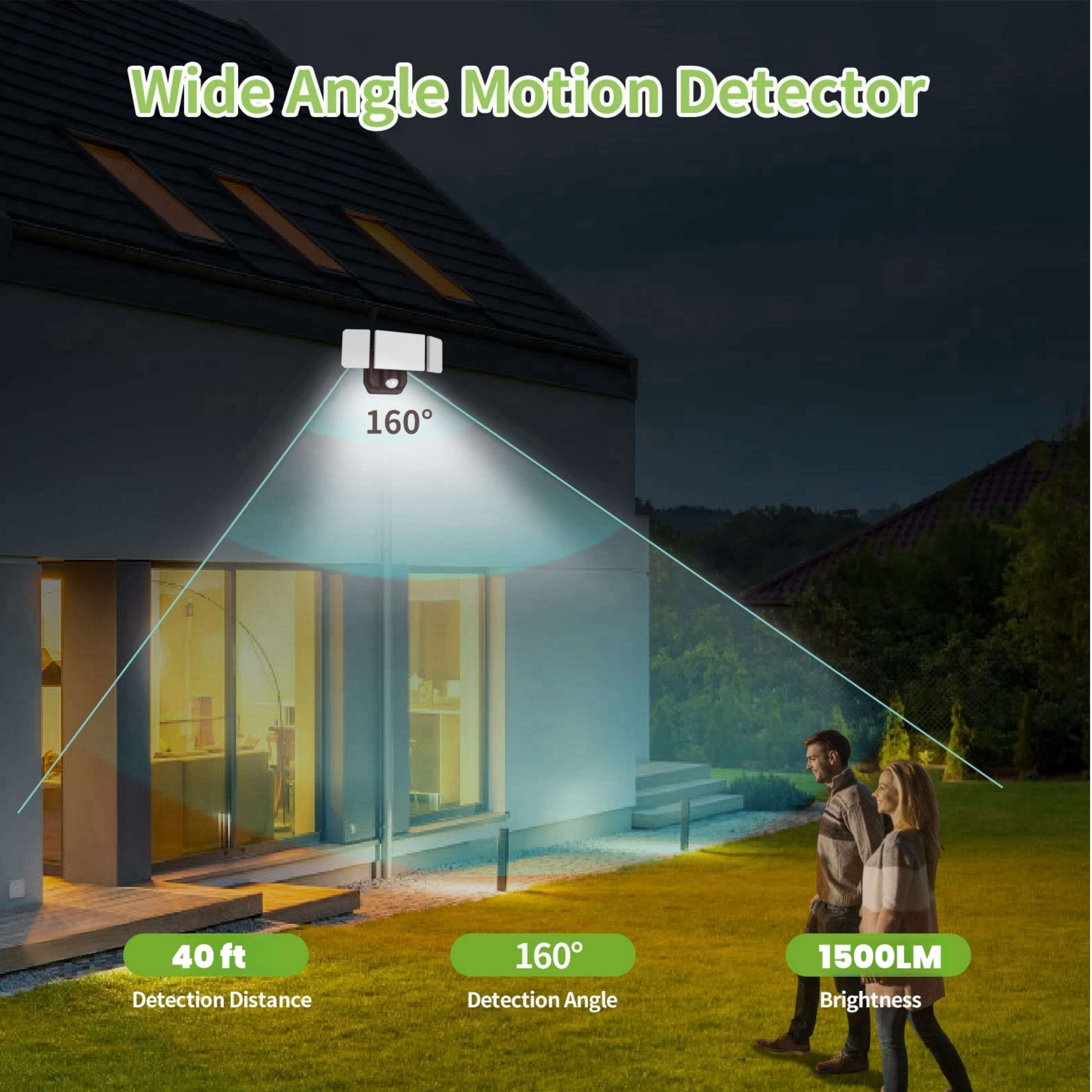 Pinegreen Lighting CL-BSLM1500-BZ Motion-Activated-Floodlights - View #7