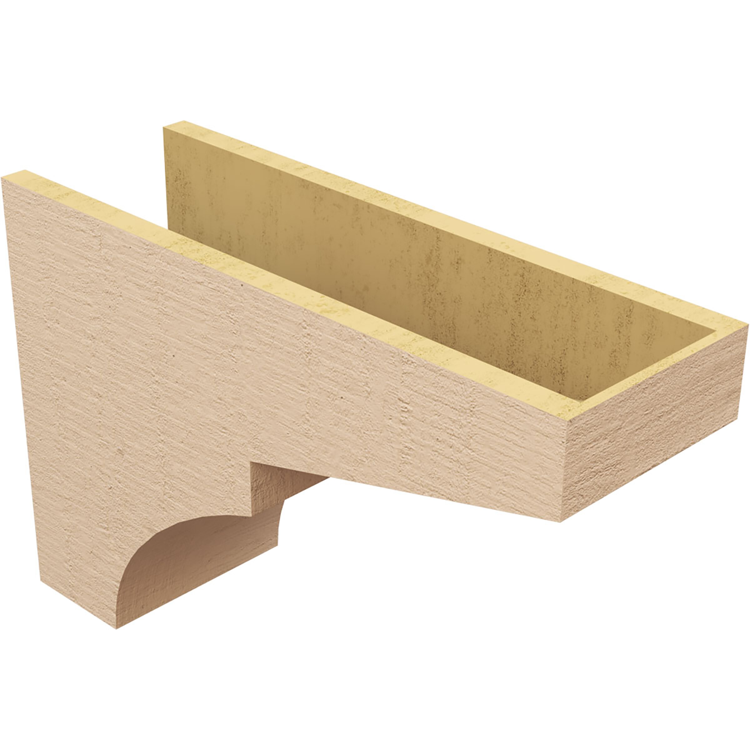 Ekena Millwork CORU08X24X16MONRCPR corbels - View #5