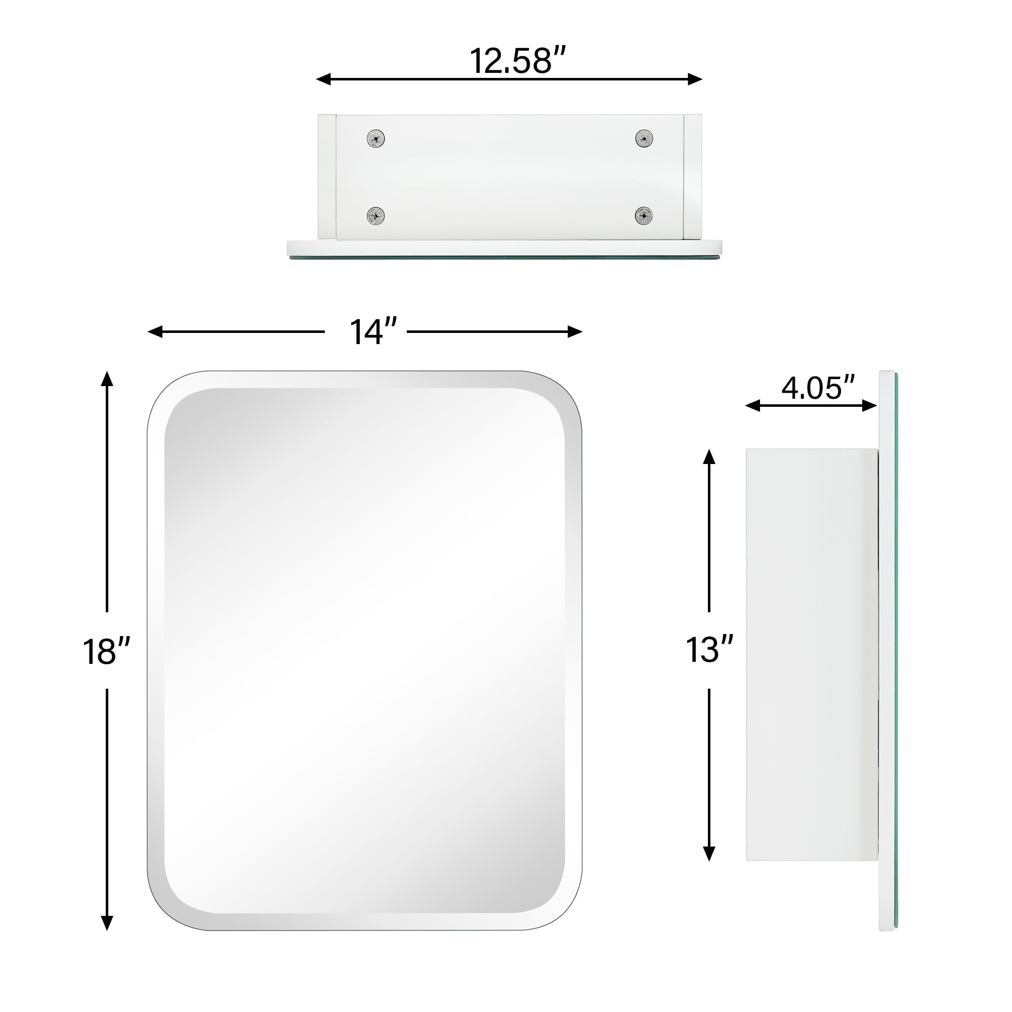 TEHOME GC-TC0018 Bathroom-Medicine-Cabinets - View #9