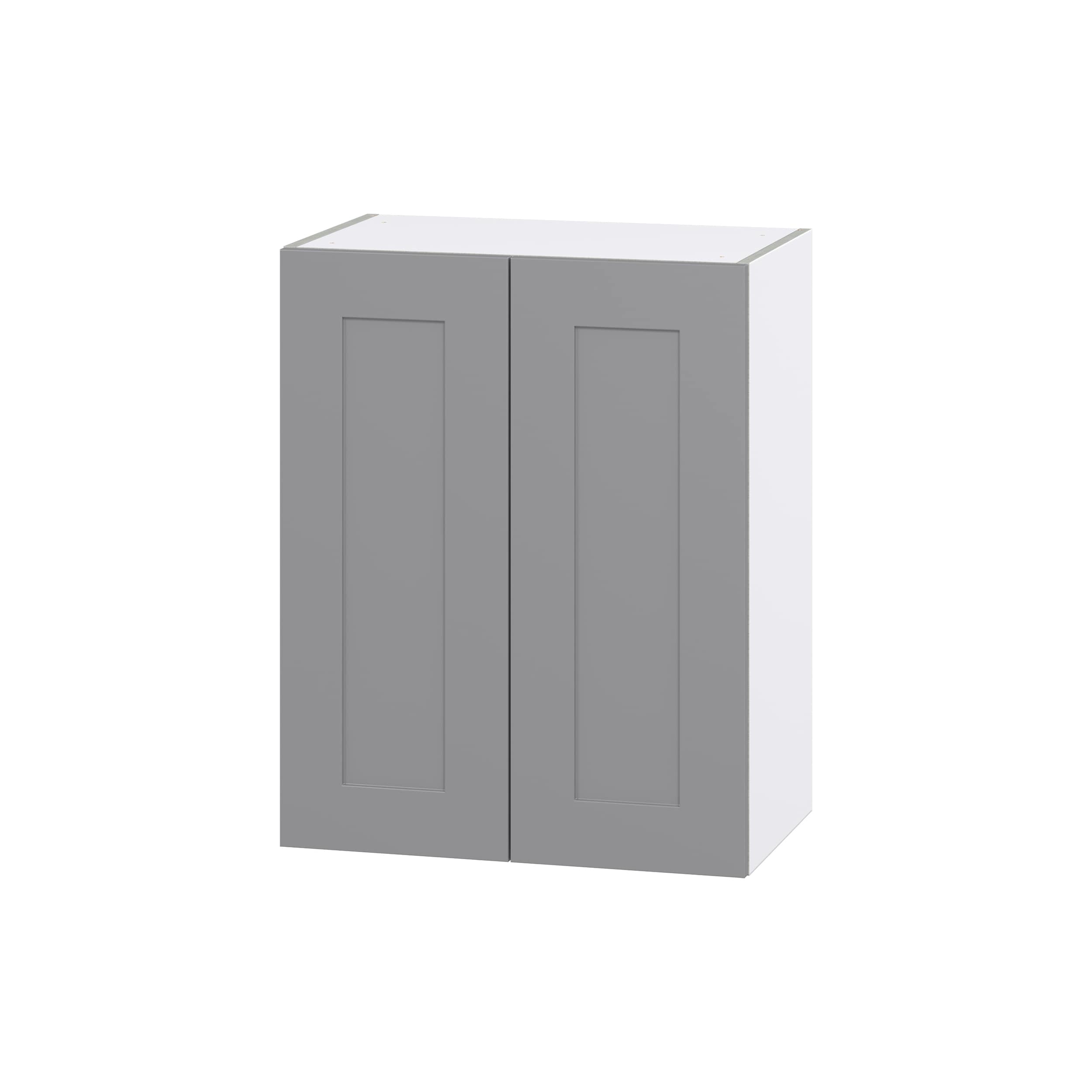 Hugo&Borg DSW2430-2-BM Beaumont 24-in W x 30-in H x 14-in D Slate Gray Wall Fully assembled Cabinet (Flat Panel Shaker)