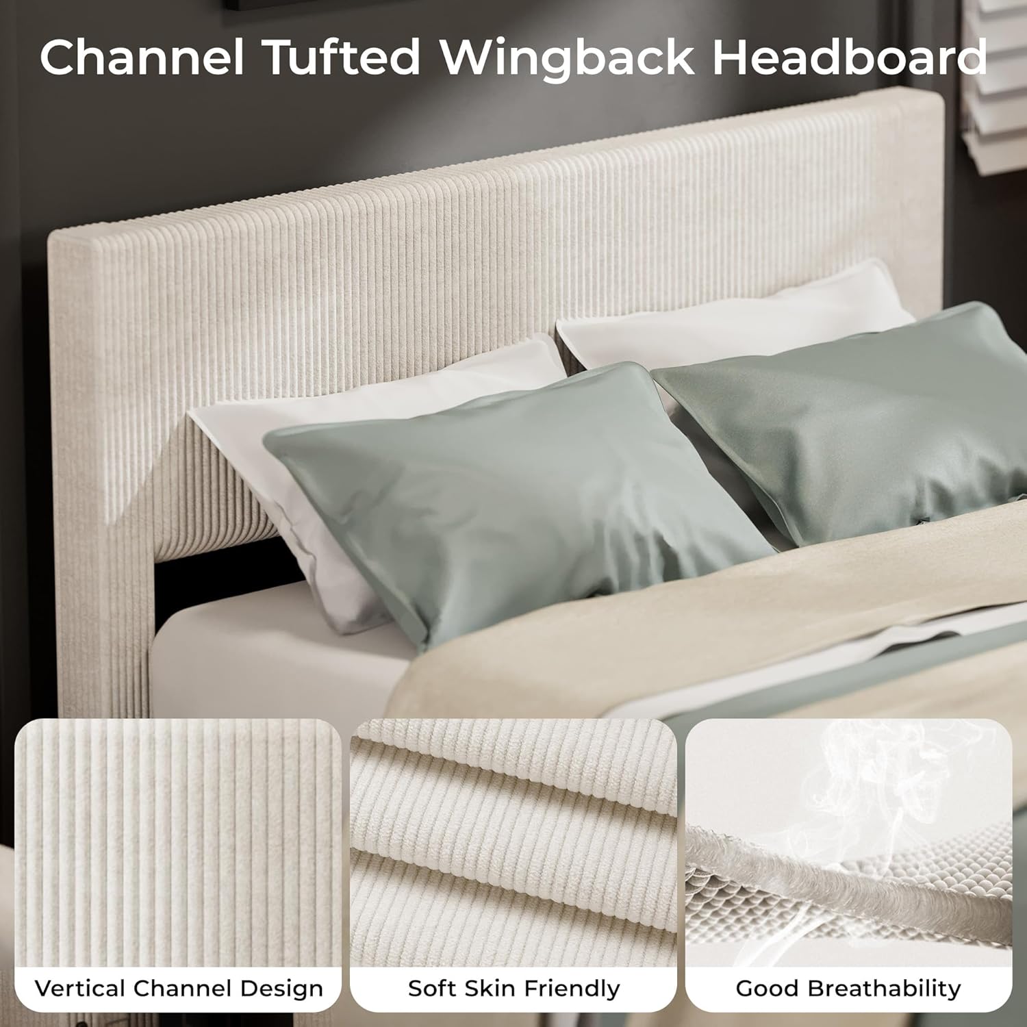 Qeetex LHF-BED-PHO-33T6PDXV beds - View #6