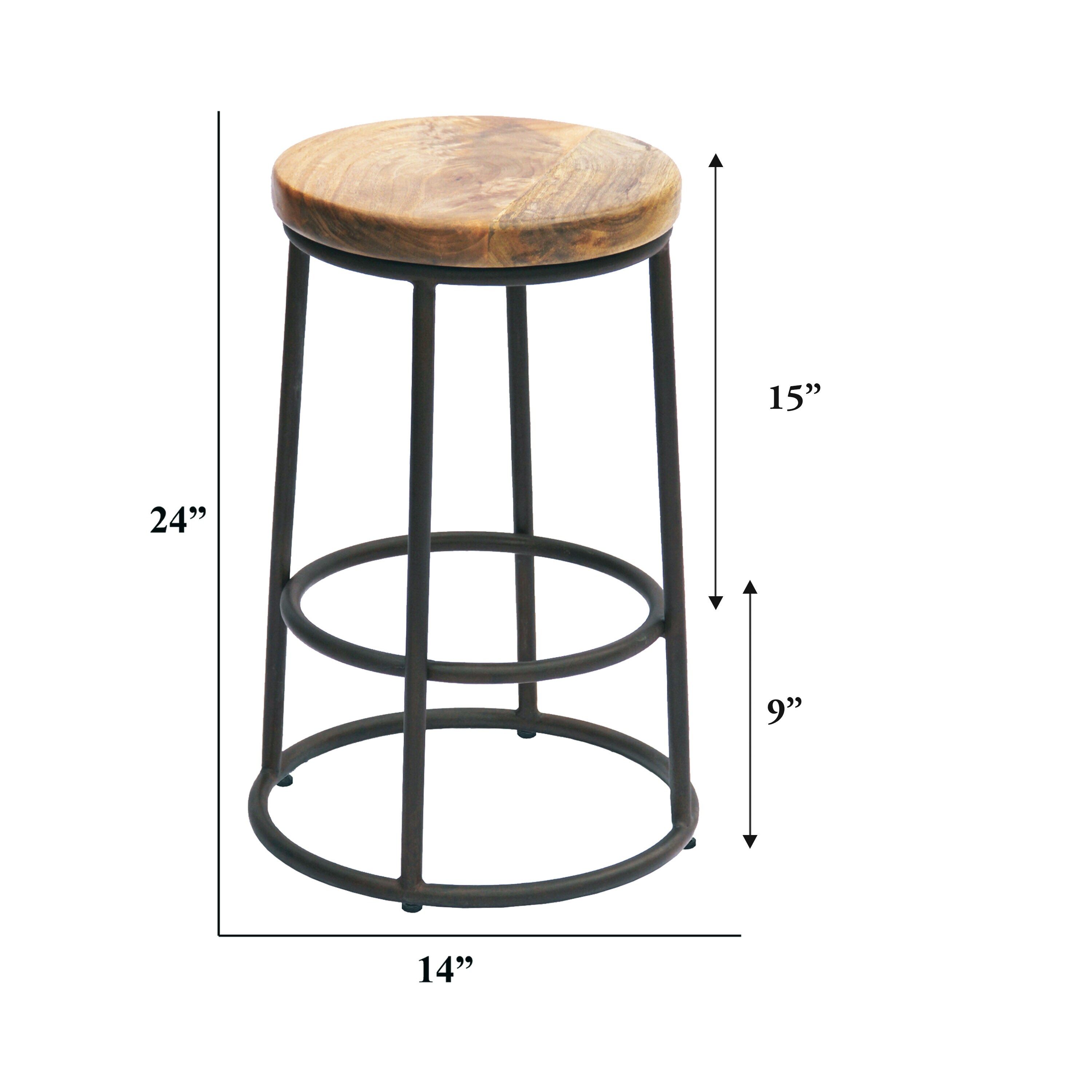 Benzara UPT-636038472 stools - View #7