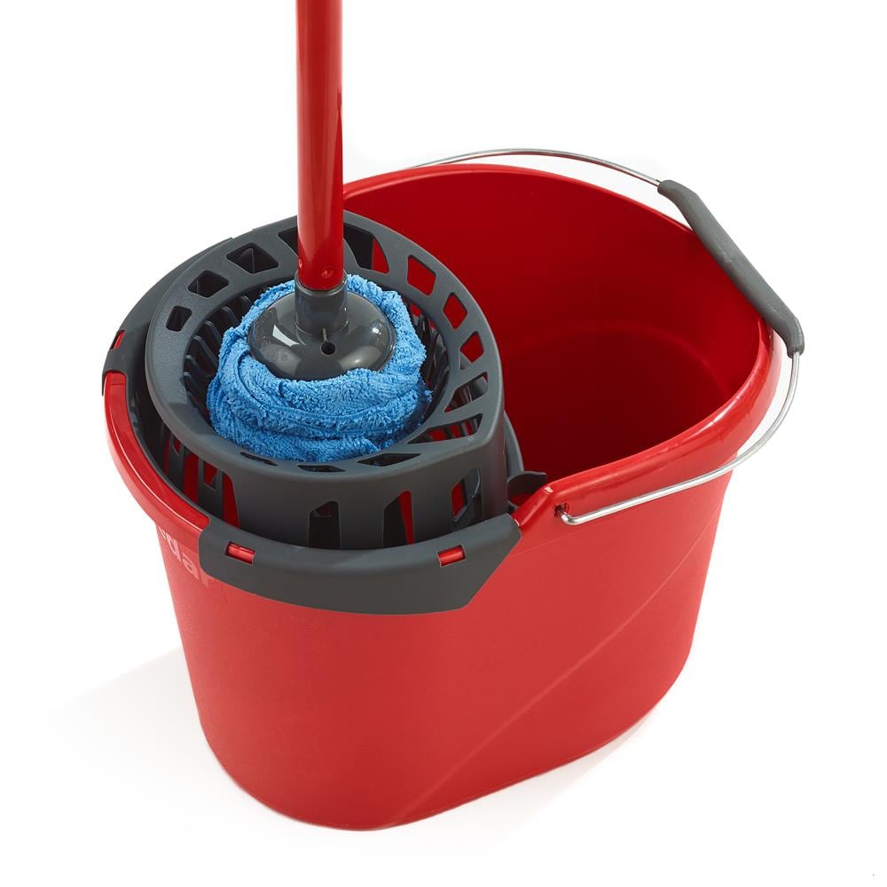 MOXIE 3-Gallon Rolling Mop Bucket in the Mop Wringer Buckets