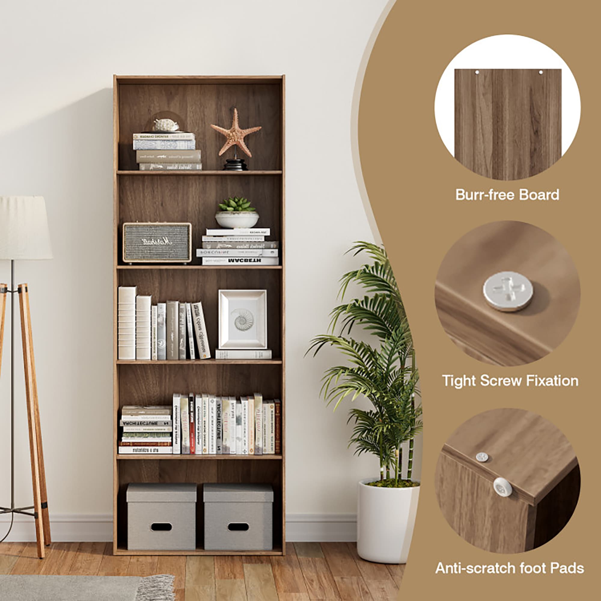 GZMR GZ-HW60186CF bookcases - View #7