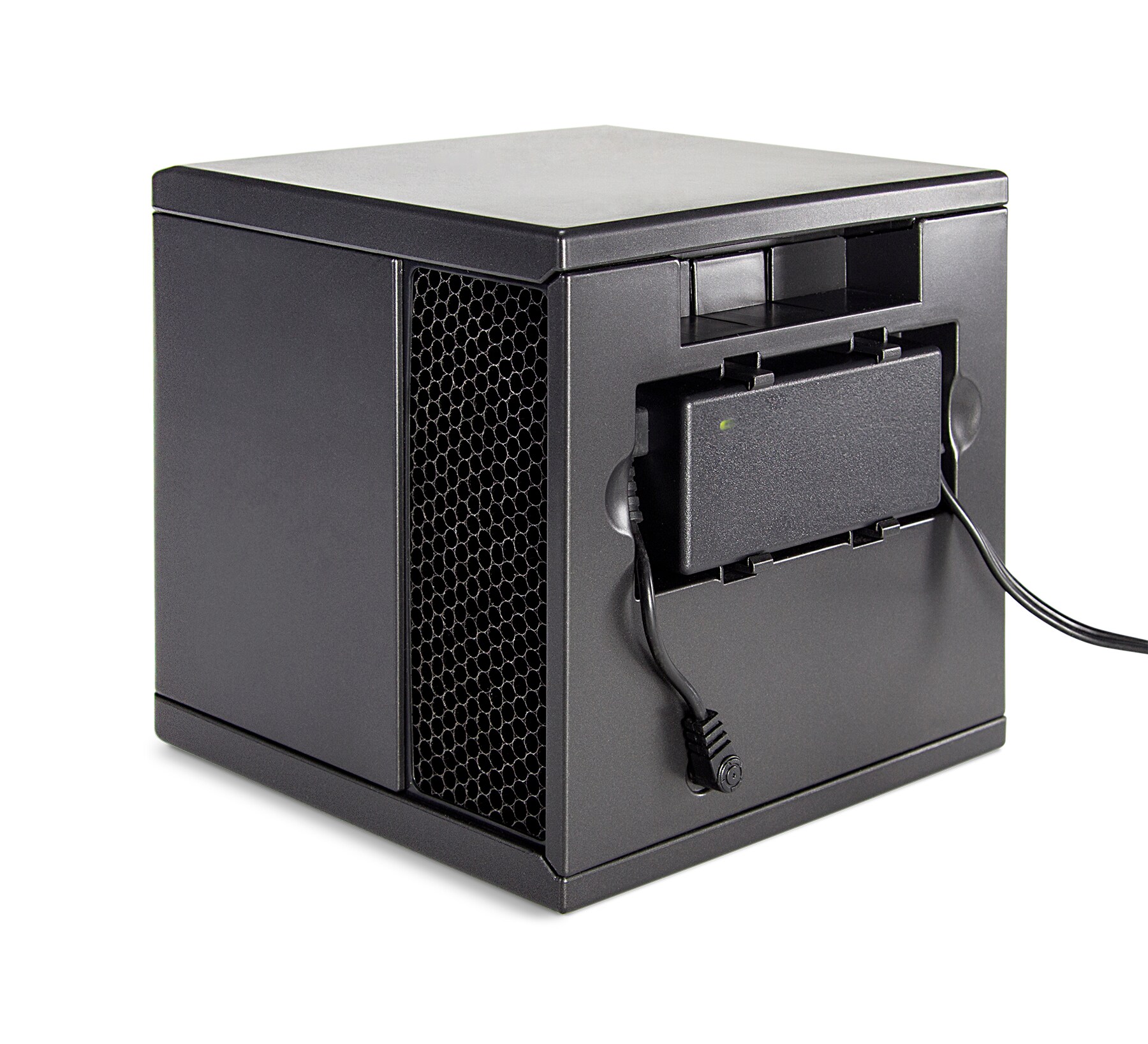 Black Table-Top Ionic HEPA Air Purifier with Remote