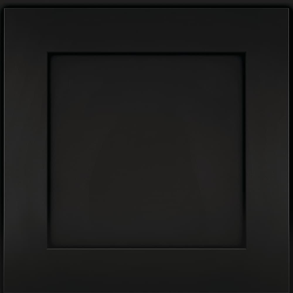 KraftMaid RDCDS,MPD,G79D Deveron 14.625-Inches W x 14.625-Inches H Onyx Painted Kitchen Cabinet Sample (Door Sample)