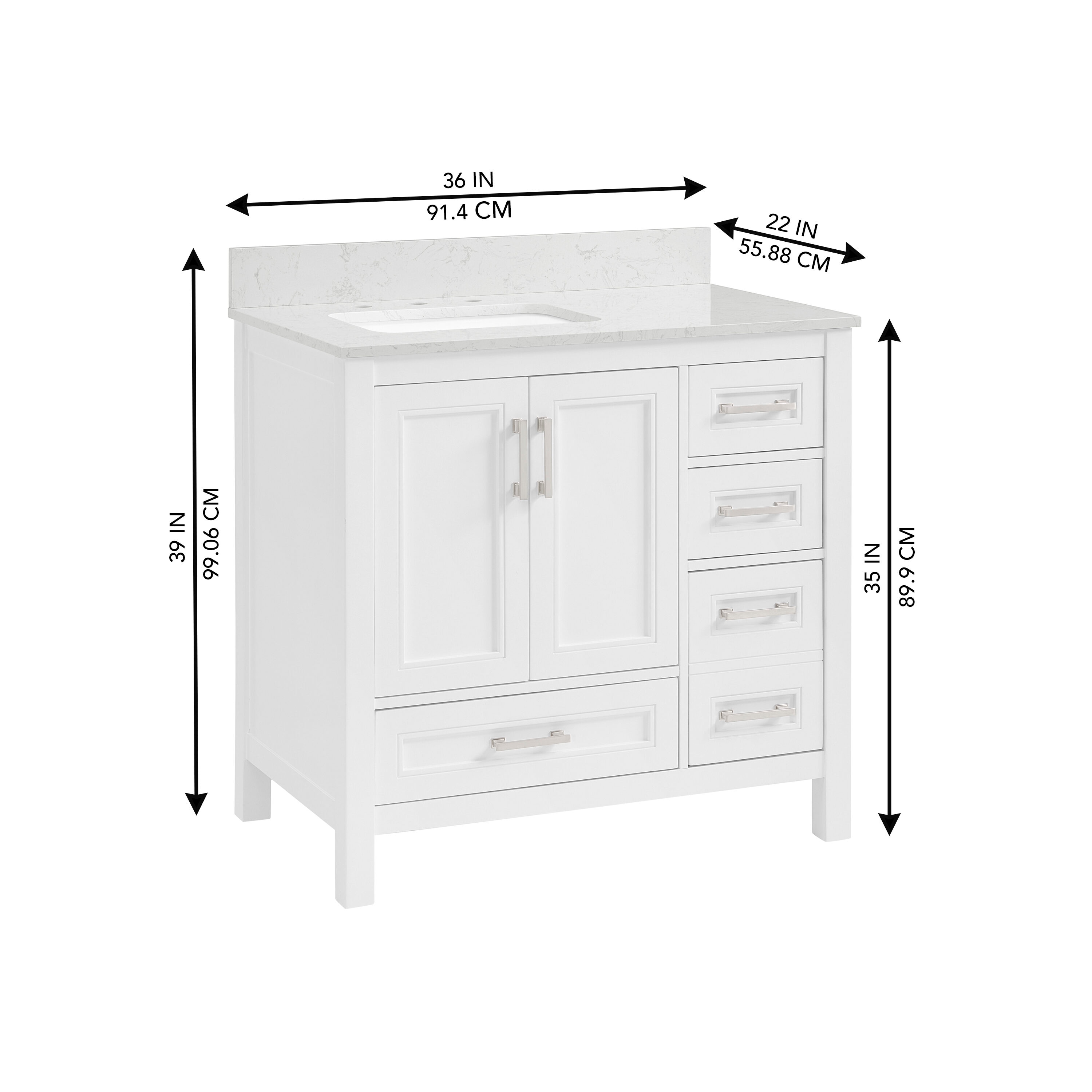 allen + roth 1541VA-36-201-925 Bath-Vanity-Combo - View #14