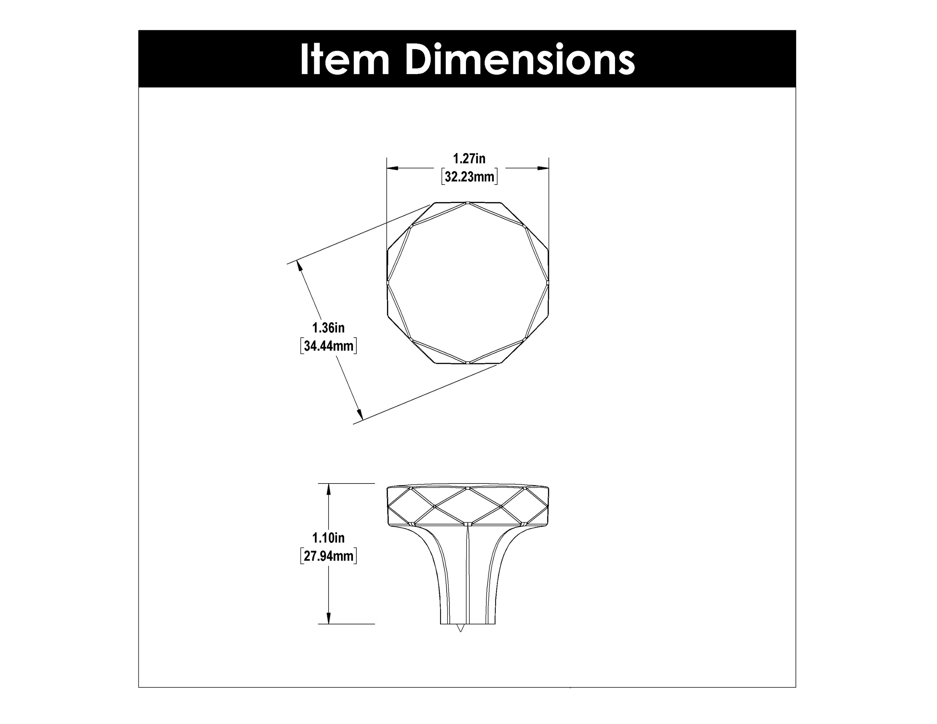 Hickory Hardware H077839CBZ Cabinet-Knobs - View #4
