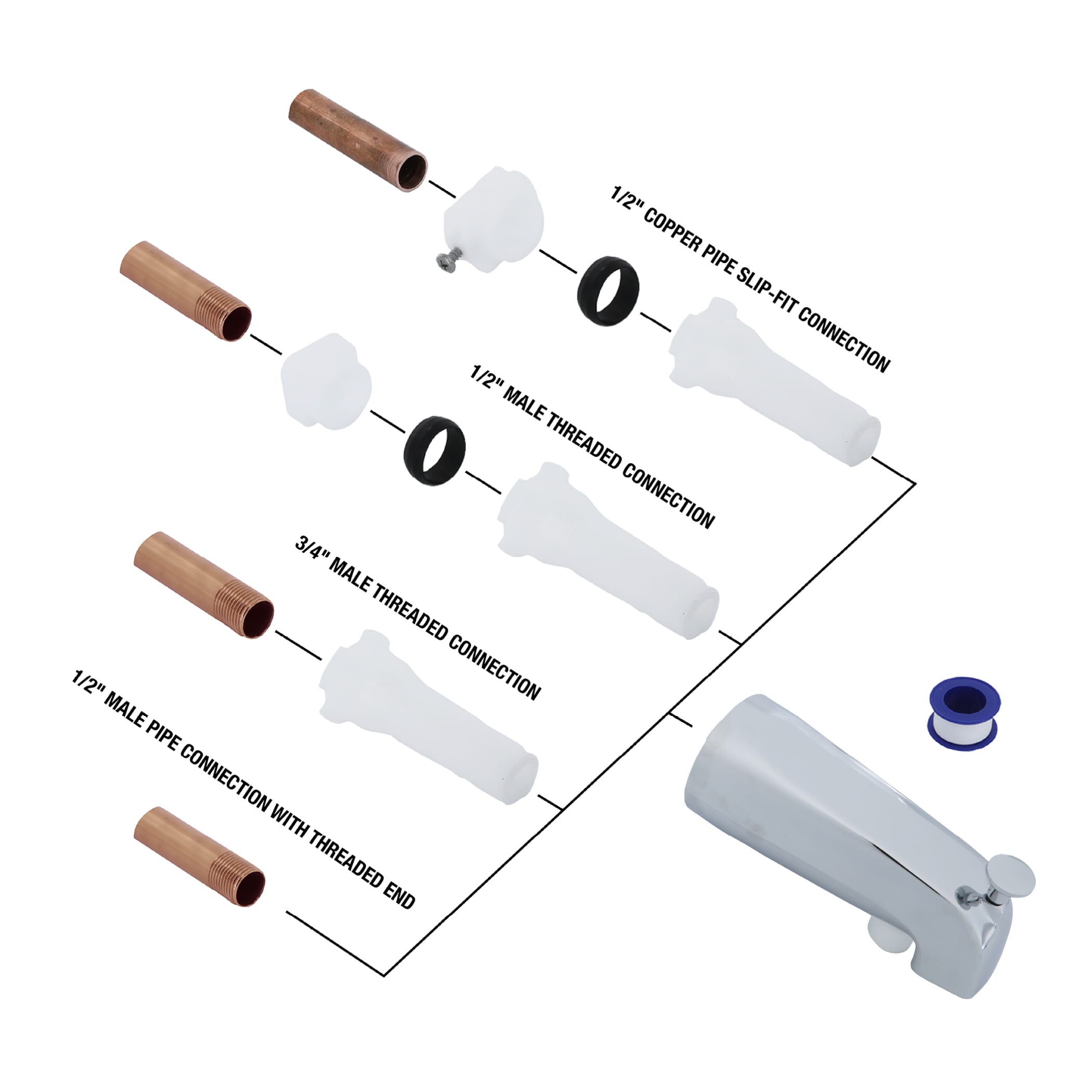 Danco 89266 Tub-Spout - View #4