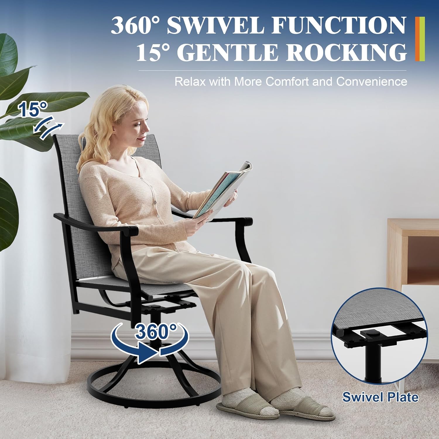 Qeetex LHF-DYQ-PHO-334QU7DA Patio-Dining-Sets - View #3