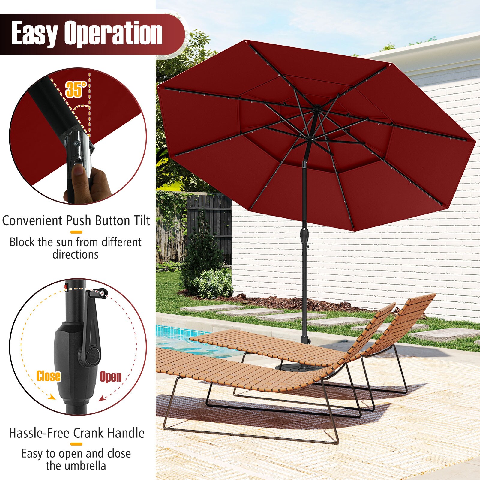 Volenca VOL-8DALY8 Beach-Umbrellas - View #4