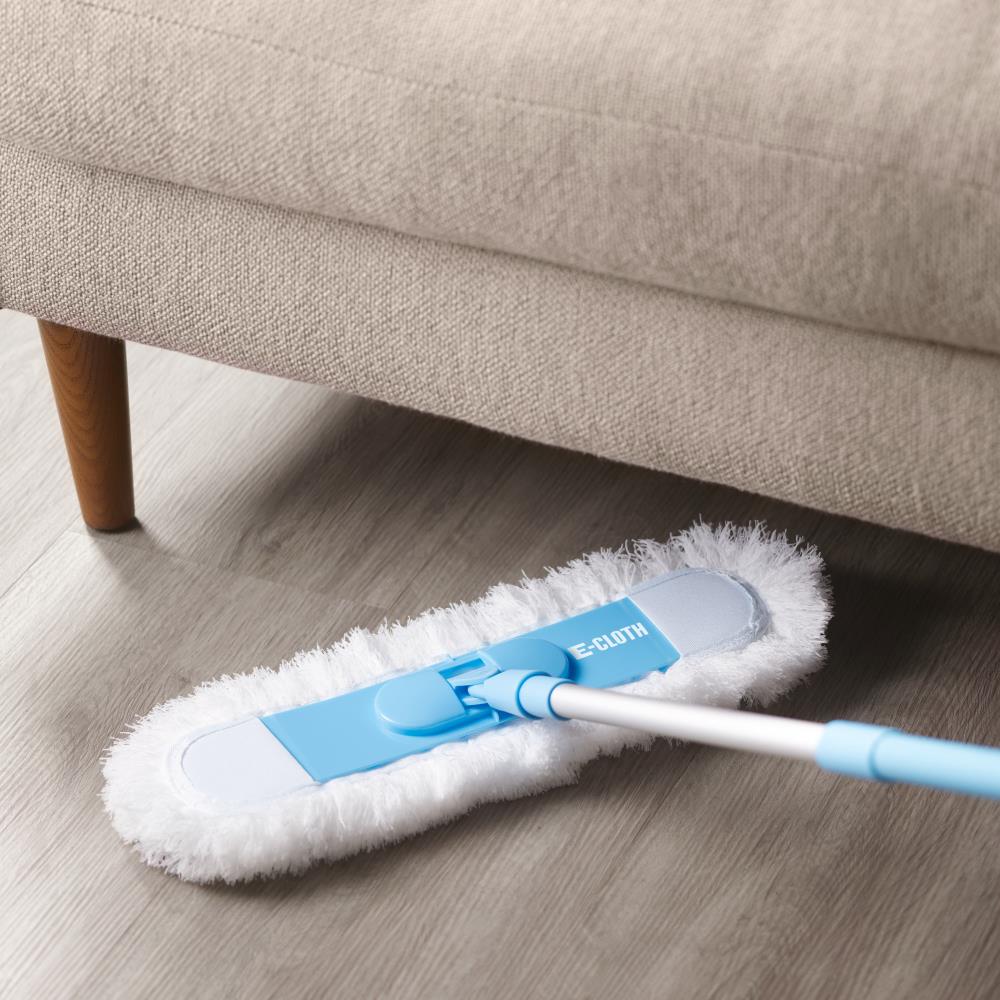 3M Easy Scrub Shaggy Flat Mop Pad Flat Mop; Color: White; Length: 18  in.:Facility