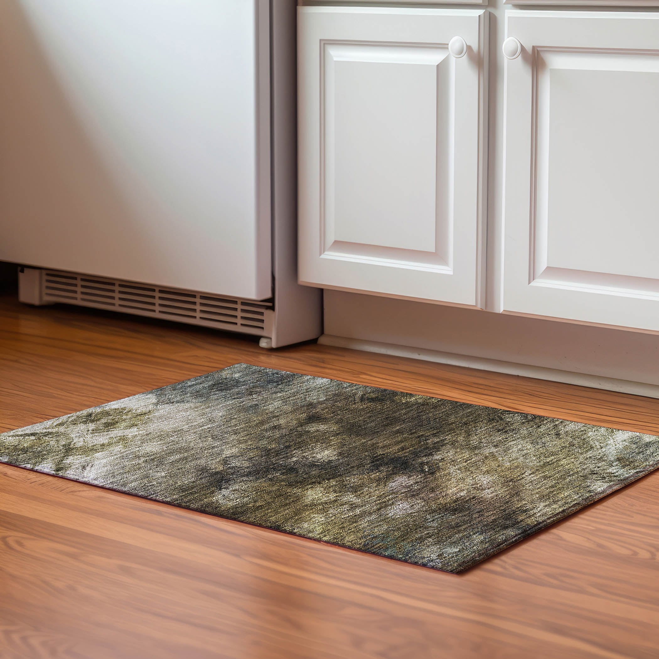 Addison Rugs AMF590CH20X30 Mayfield AMF590CH 2 x 3 (ft) Loomed Polyester Chocolate Rectangular Indoor Geometric Machine washable Area rug