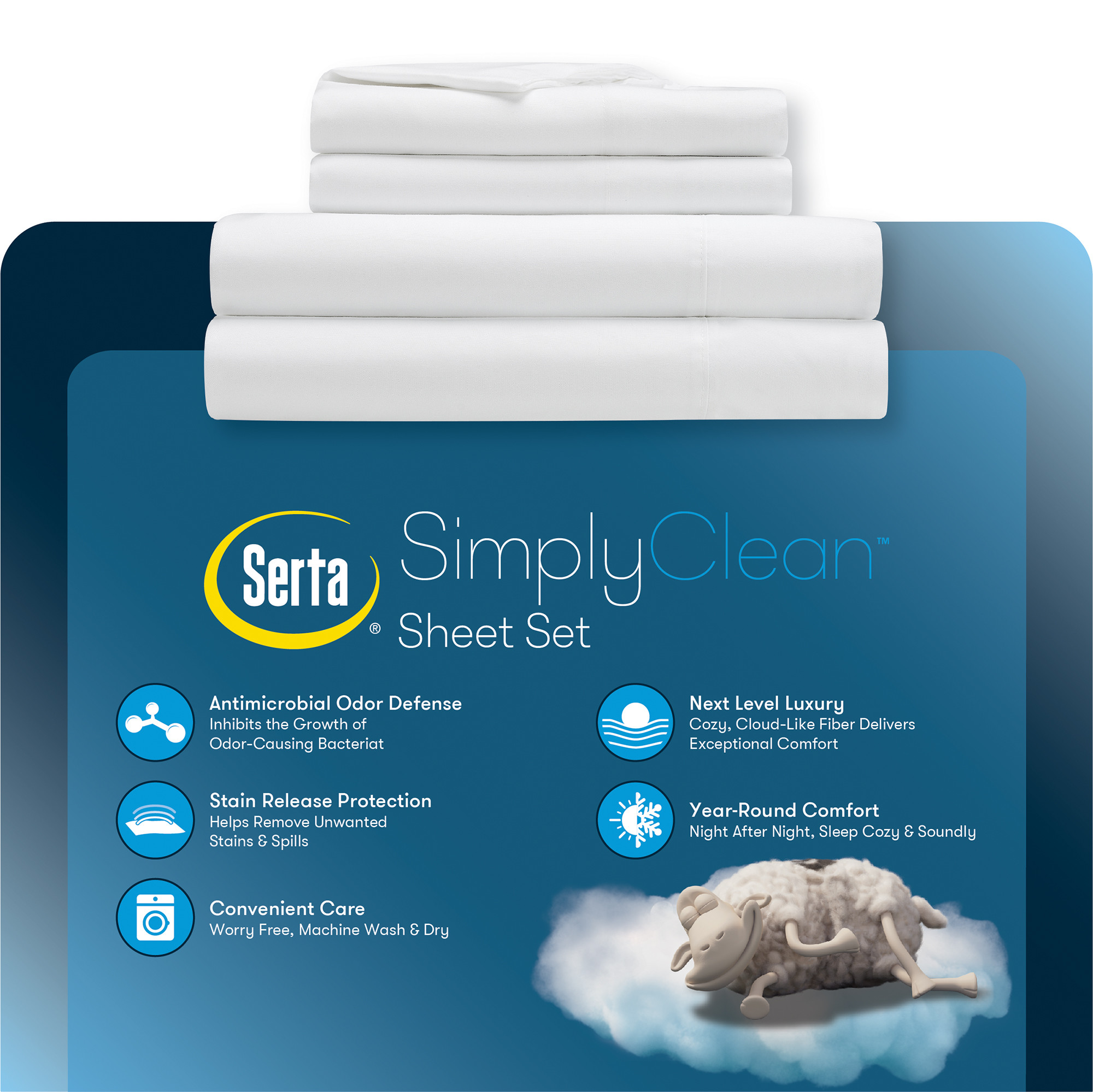 Serta HZT018ANOGRY Sheet-Sets - View #5