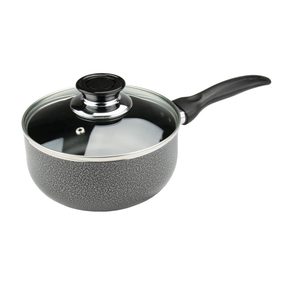 Brentwood 3 Piece Carbon Steel Saucepan Set