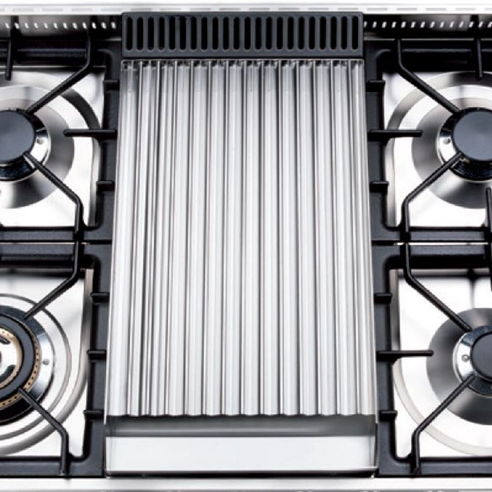 GE 36-in Gas Range Grill Module (Black) in the Cooktop & Range Parts  department at